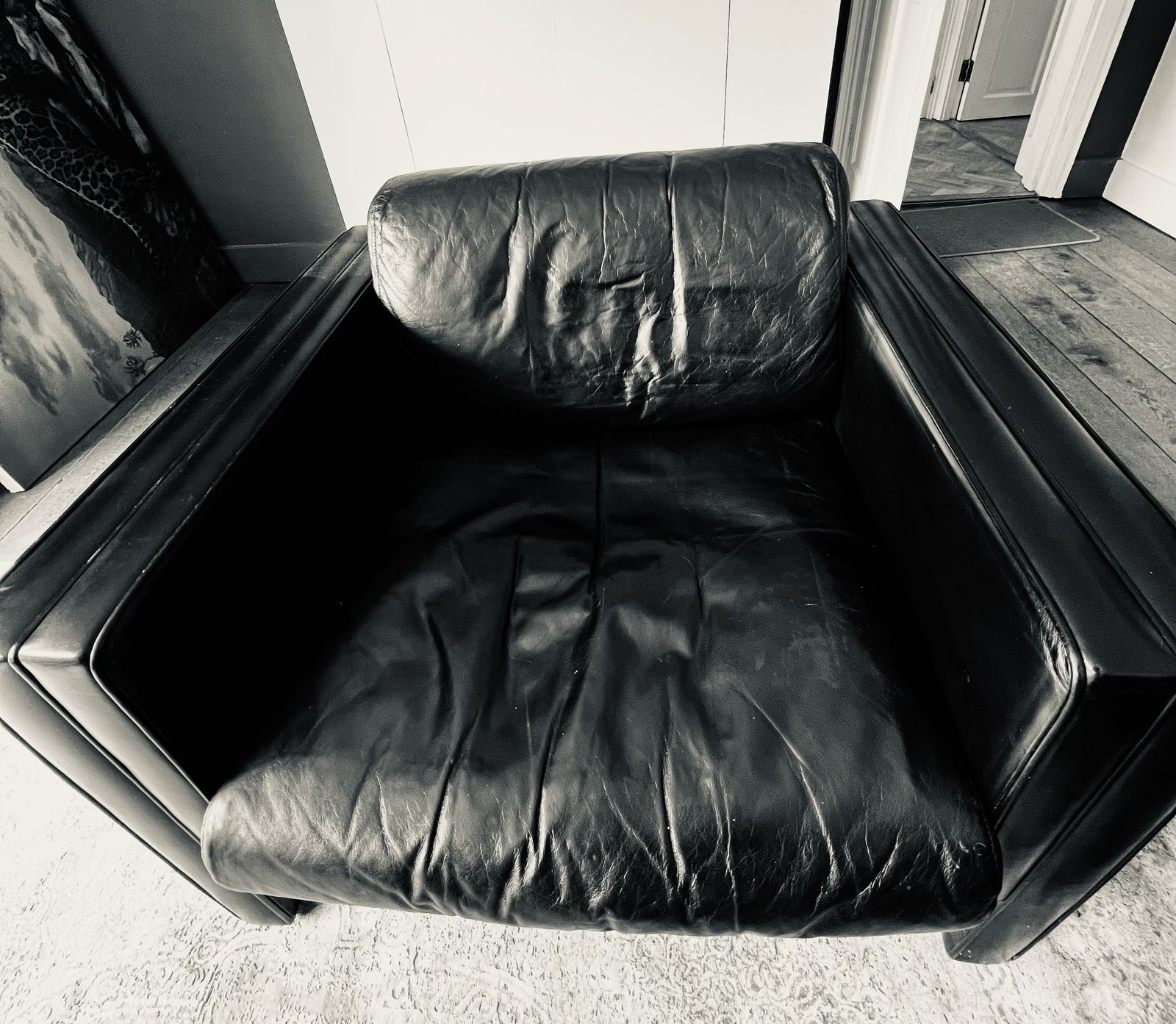 Knoll Studio Line Leather Armchair By Jürgen Lange, 1970 photo Furniture