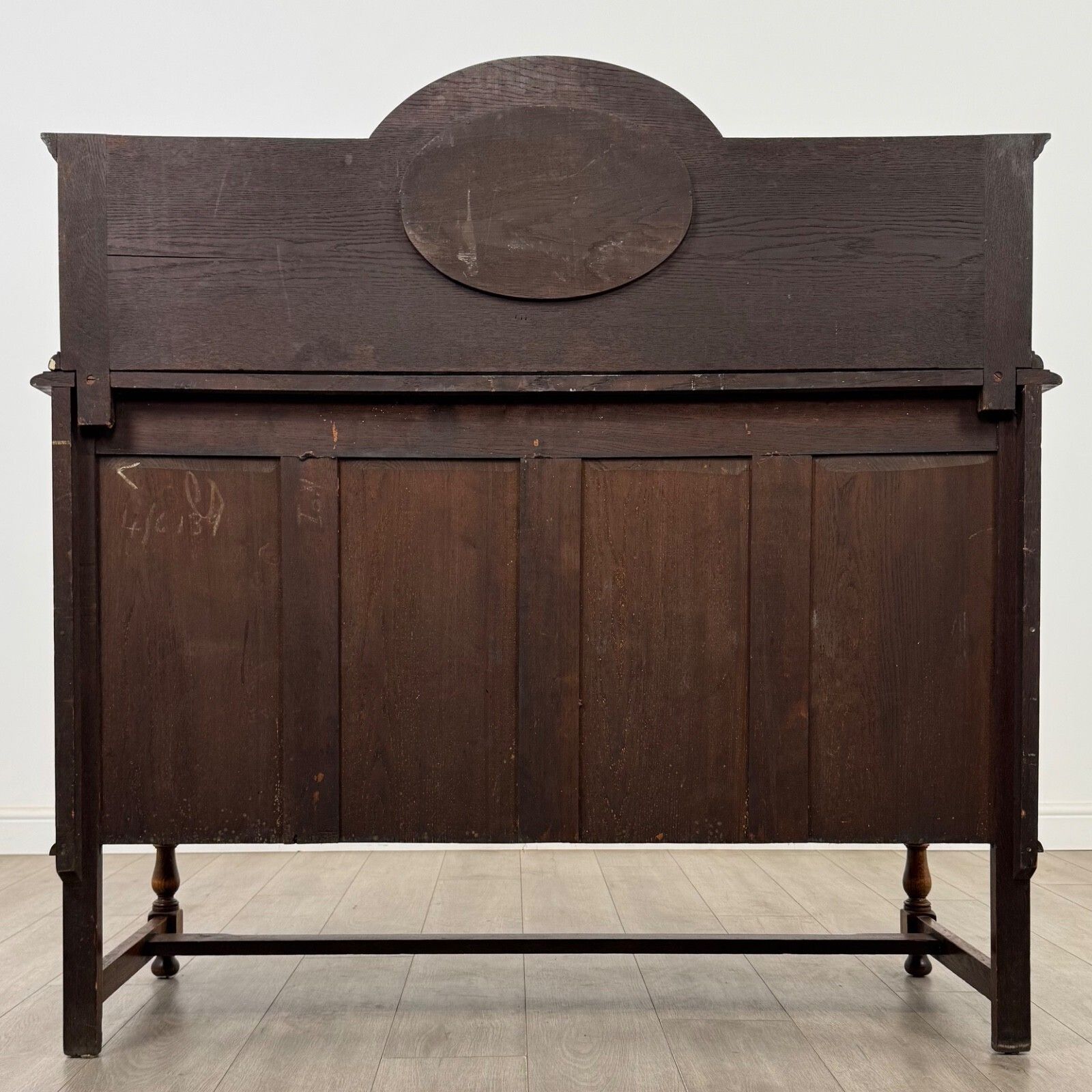 Antique 20th Century Edwardian Sideboard In Golden Oak ( Af 5436 ) photo vinterior