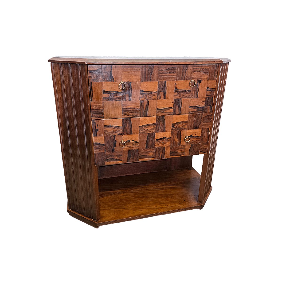 French Art Deco Rosewood Chest Of Drawers, 1920/30s photo Furniture