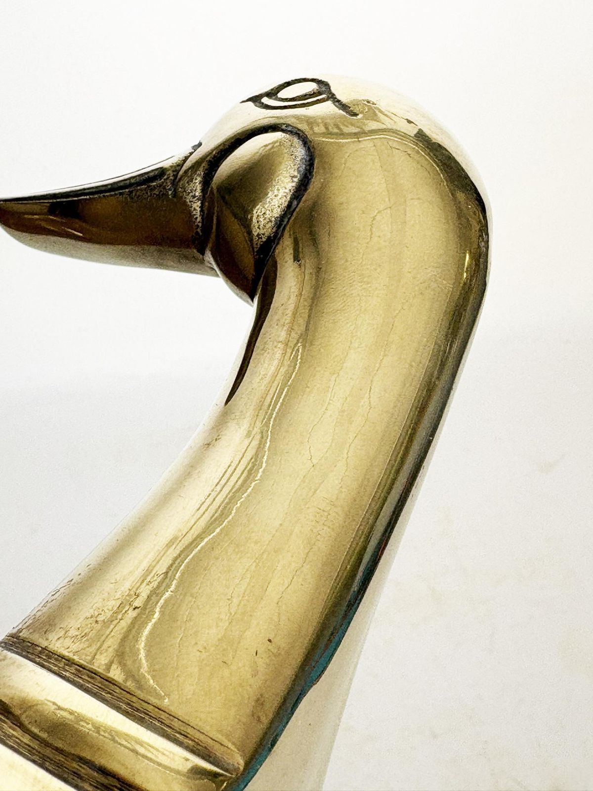 Pair Of Bookends In The Shape Of A Gilded Brass Duck Sculpture, France, 1970 photo buy