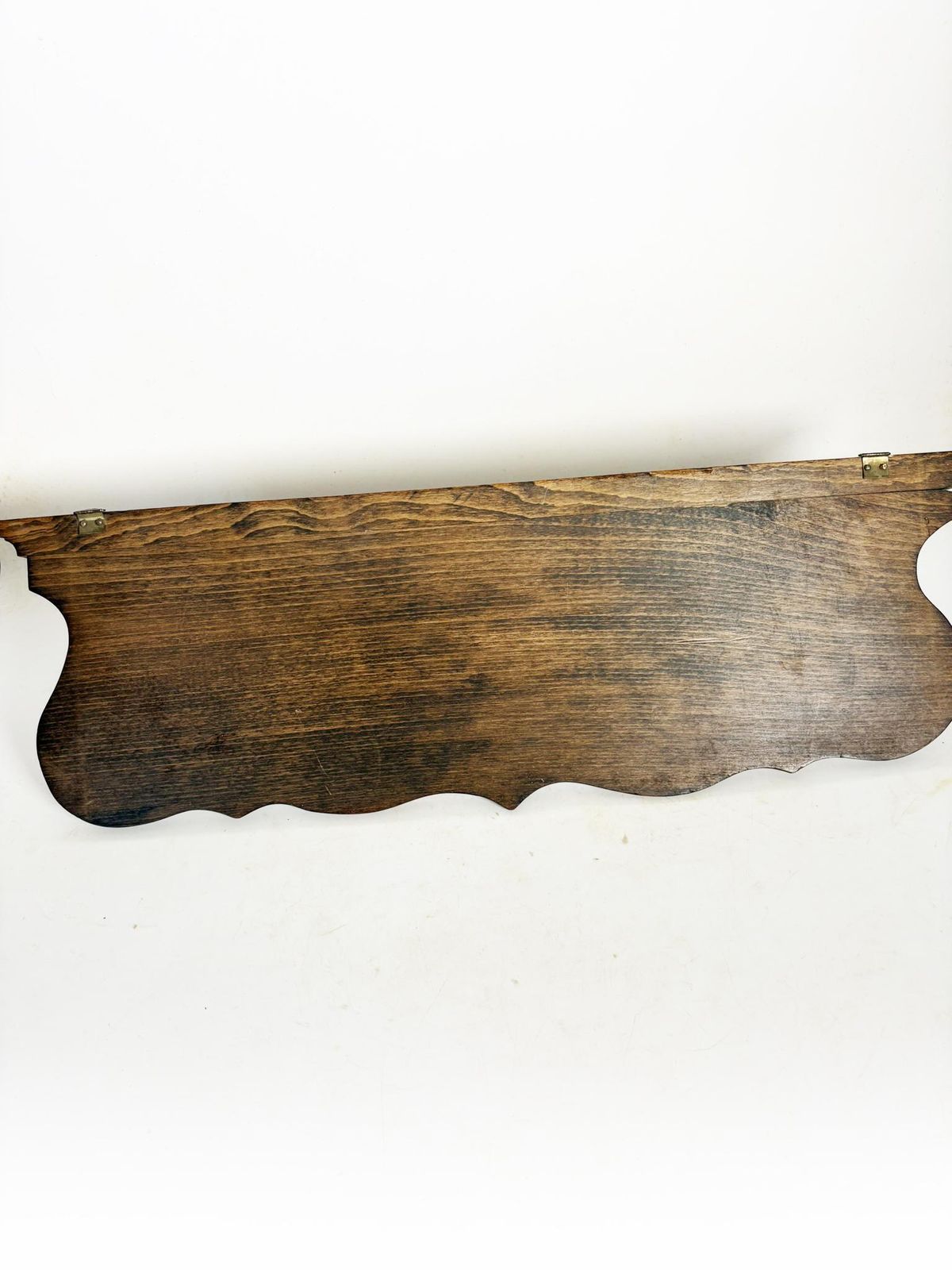 photo for sale Wooden And Brass Coat Rack, France, 1950