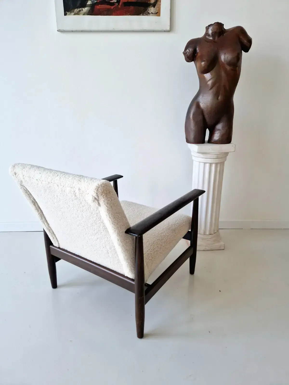 Mid Century Lounge Chair Danish Afromosia Armchair photo furniture