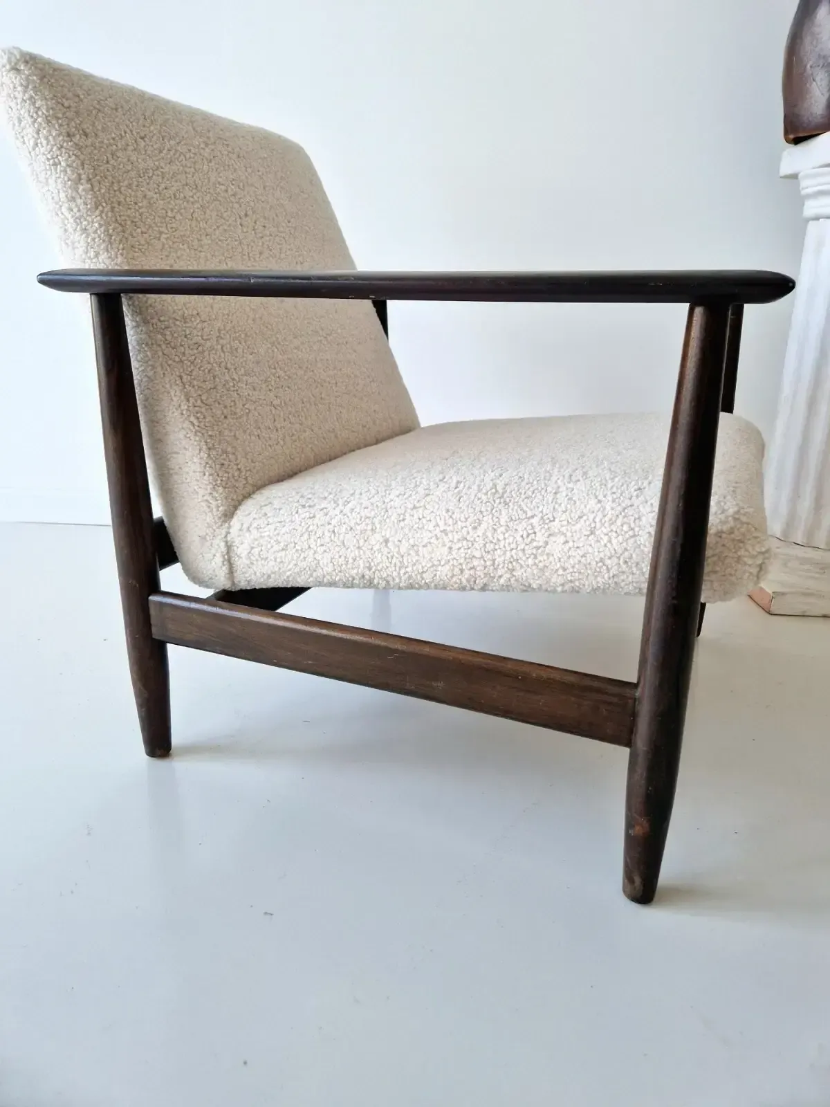 Mid Century Lounge Chair Danish Afromosia Armchair photo for sale