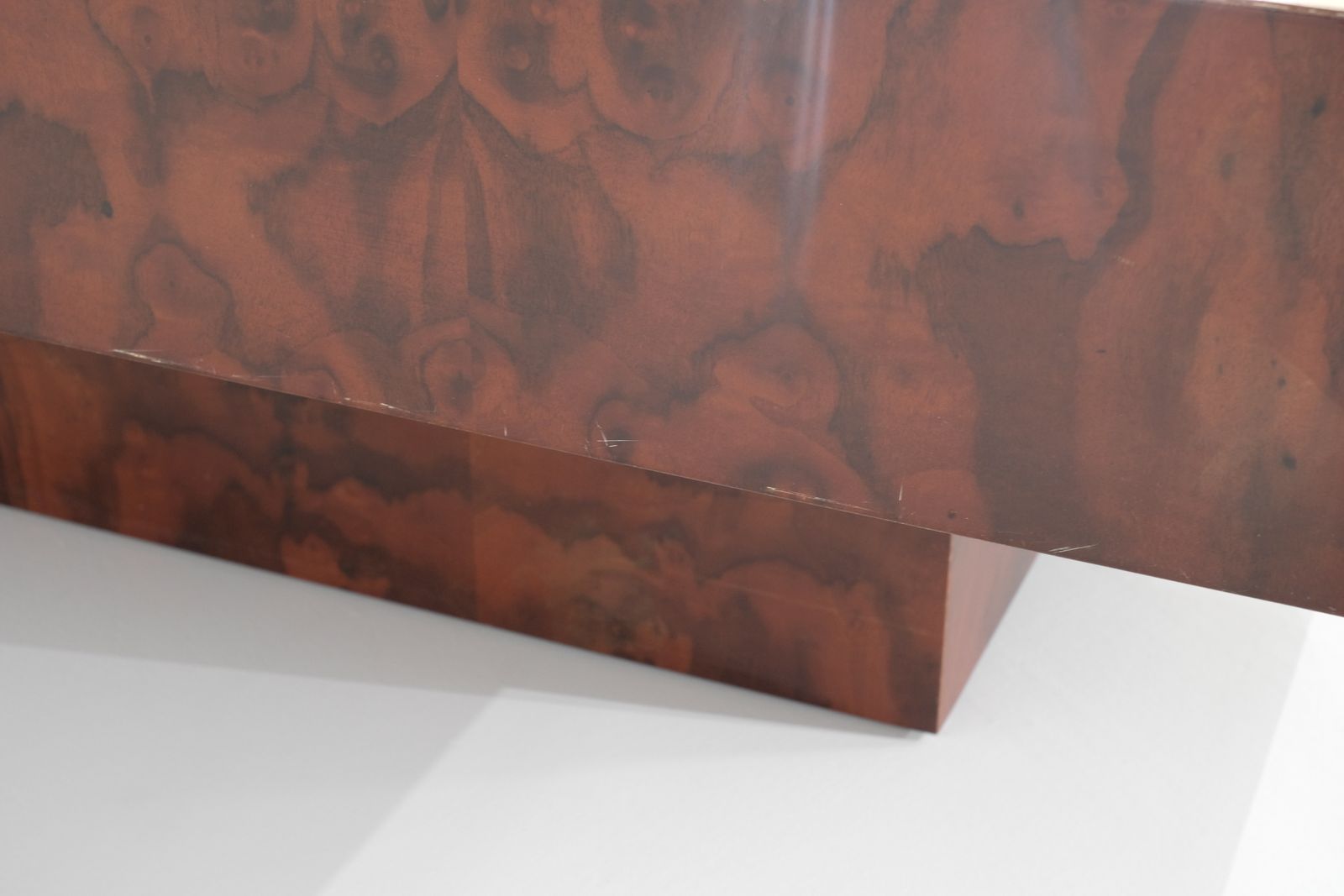 photo vintage Coffee Table Alveo Attributed To Willy Rizzo For Mario Sabot, Italy 1970s