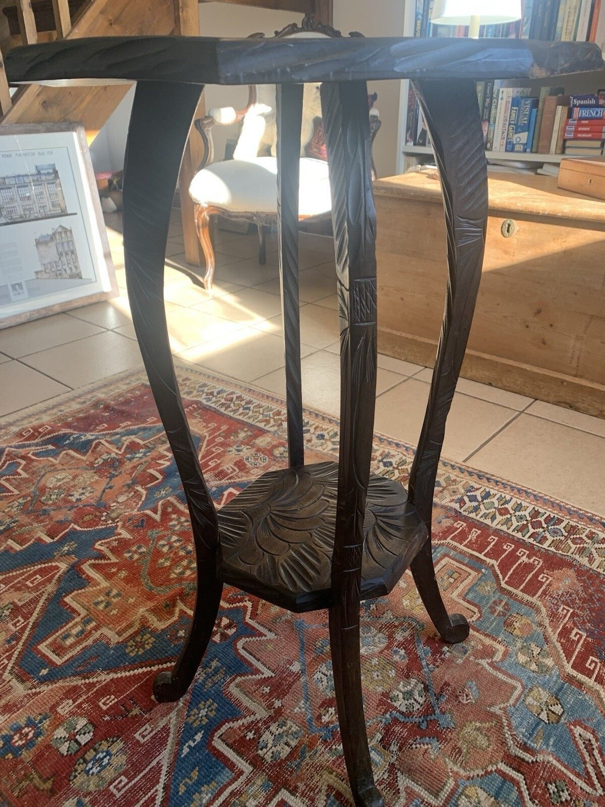 Arts And Crafts Liberty Japanese Chrysanthemum Table. photo vinterior