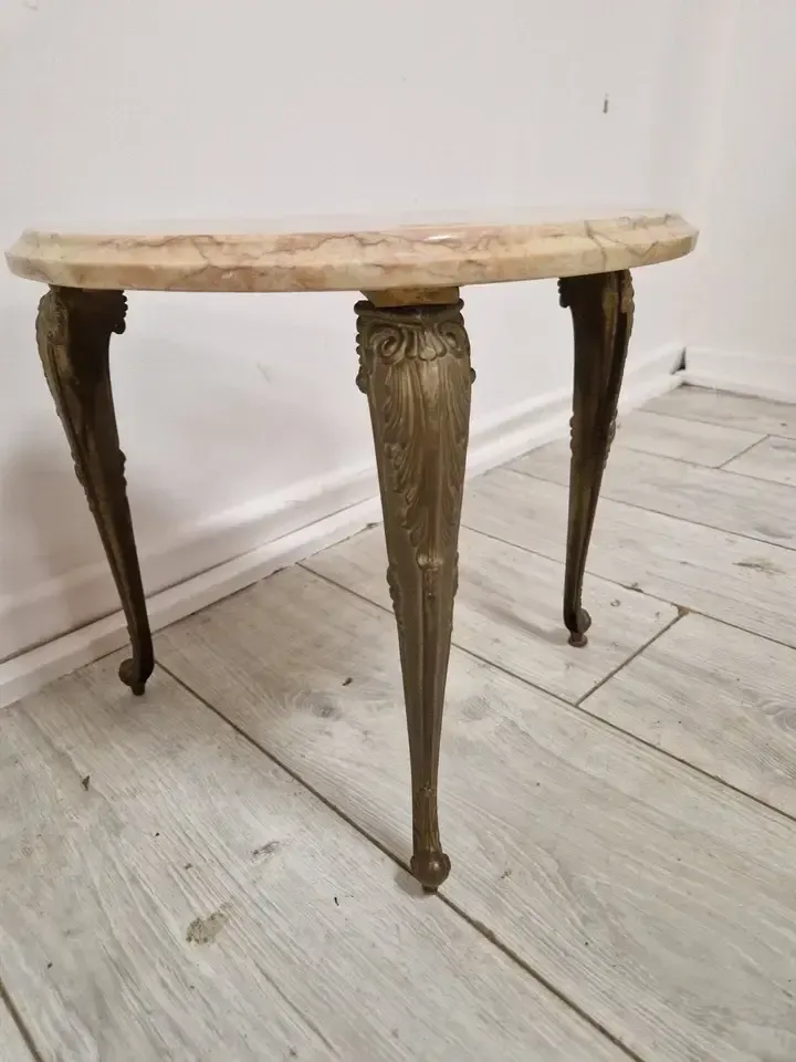 Antique French Bedside Tables With Marble Top photo for sale