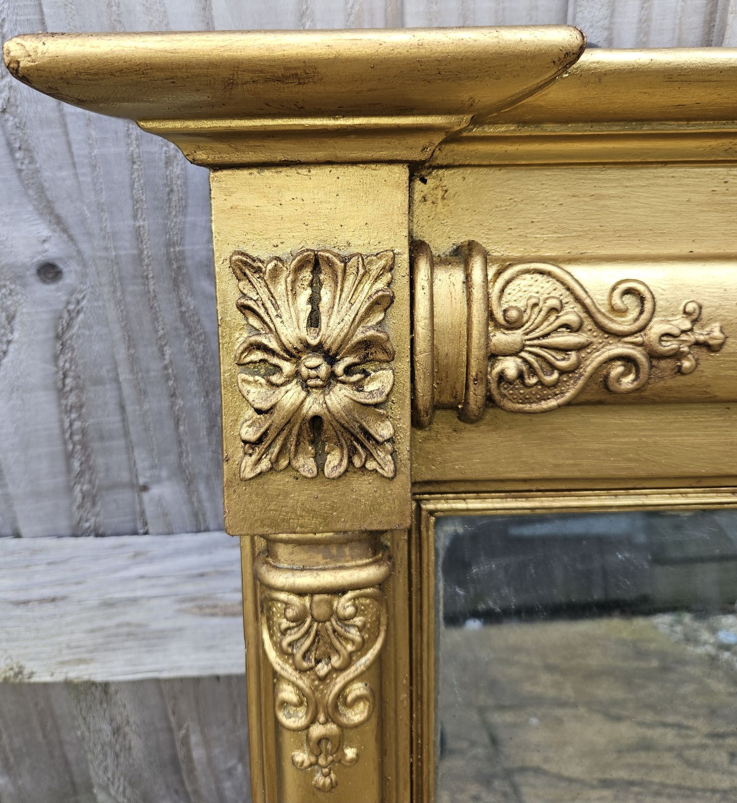 Regency Giltwood Overmantle Mirror (England, Circa 1820) photo 340.0