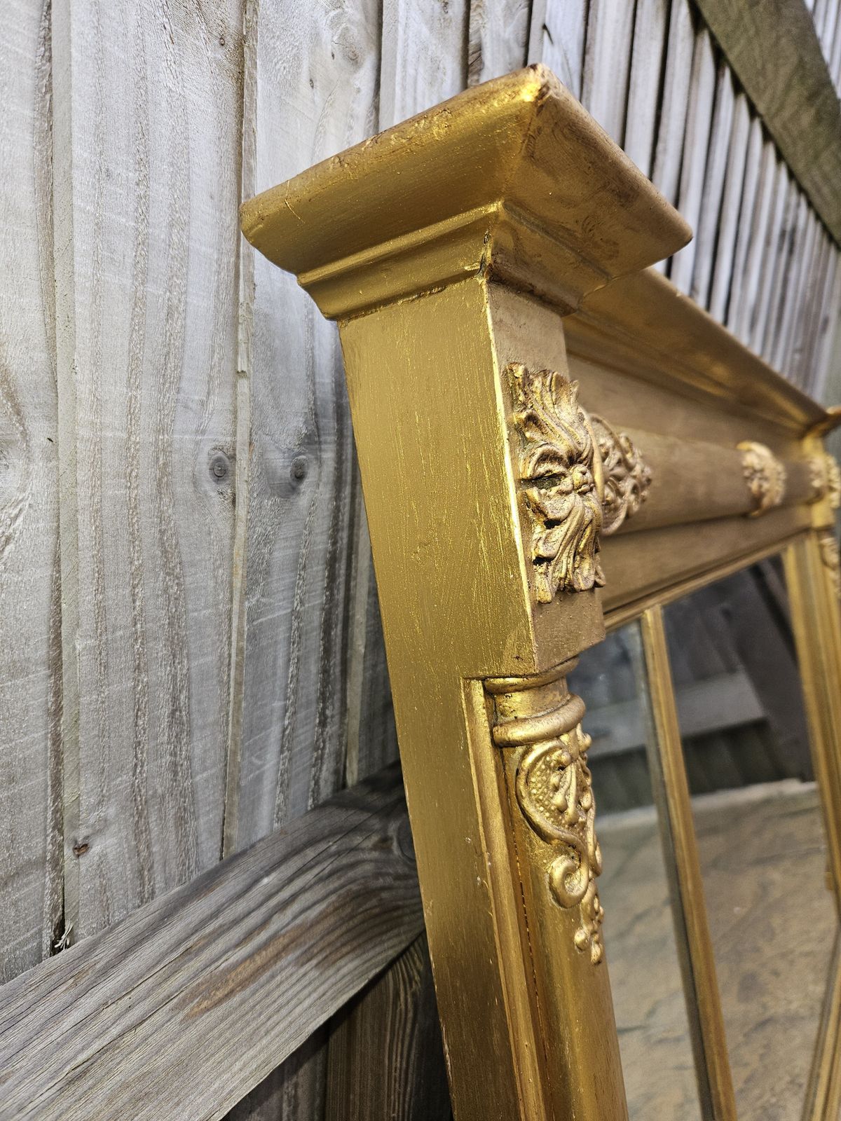 photo buy Regency Giltwood Overmantle Mirror (England, Circa 1820)