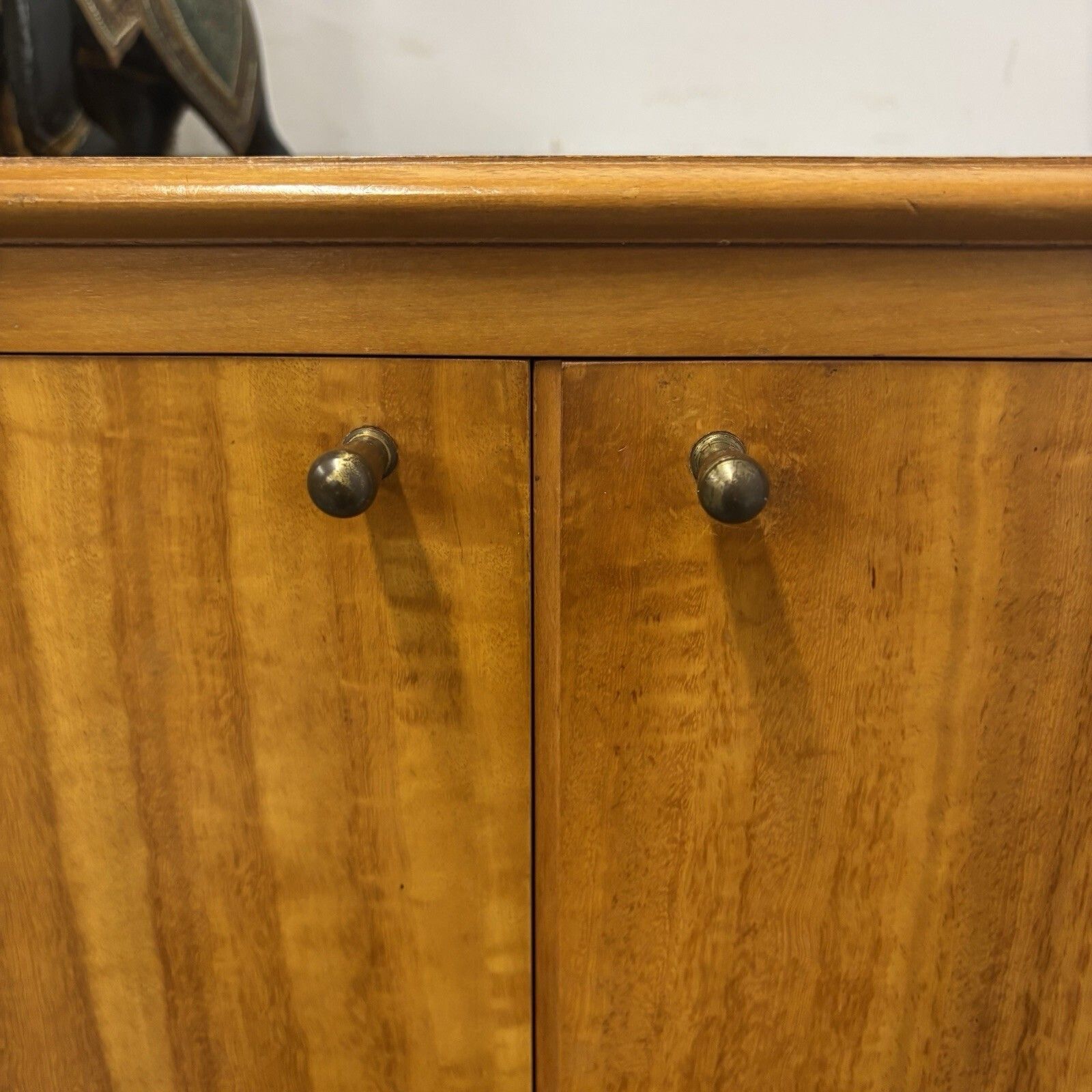 photo for sale Mid Century Sideboard 1960s Vintage Cabinet With Drawers & Bar Storage