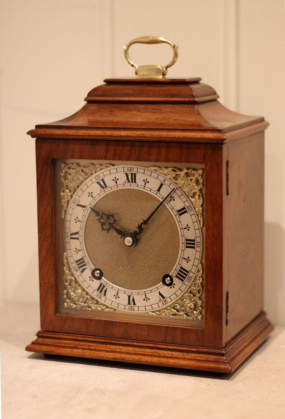 Garrards Walnut Bracket Clock