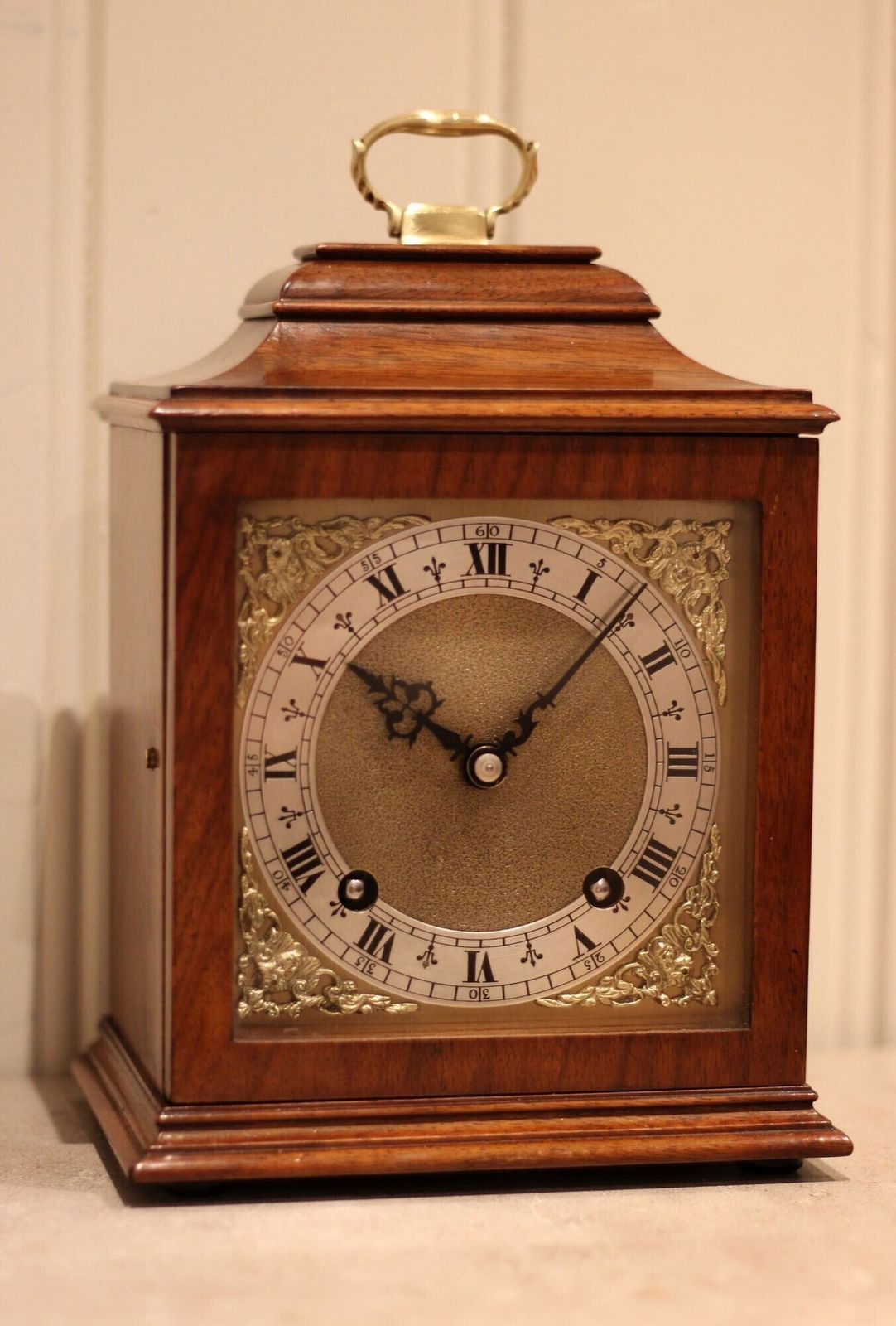 Garrards Walnut Bracket Clock photo for sale