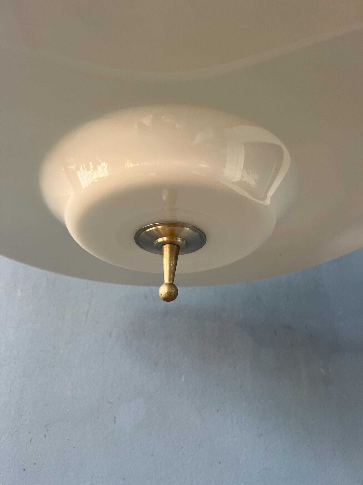 Verlichting Blauwe Ufo Vliegende Schotel Space Age Hanglamp photo