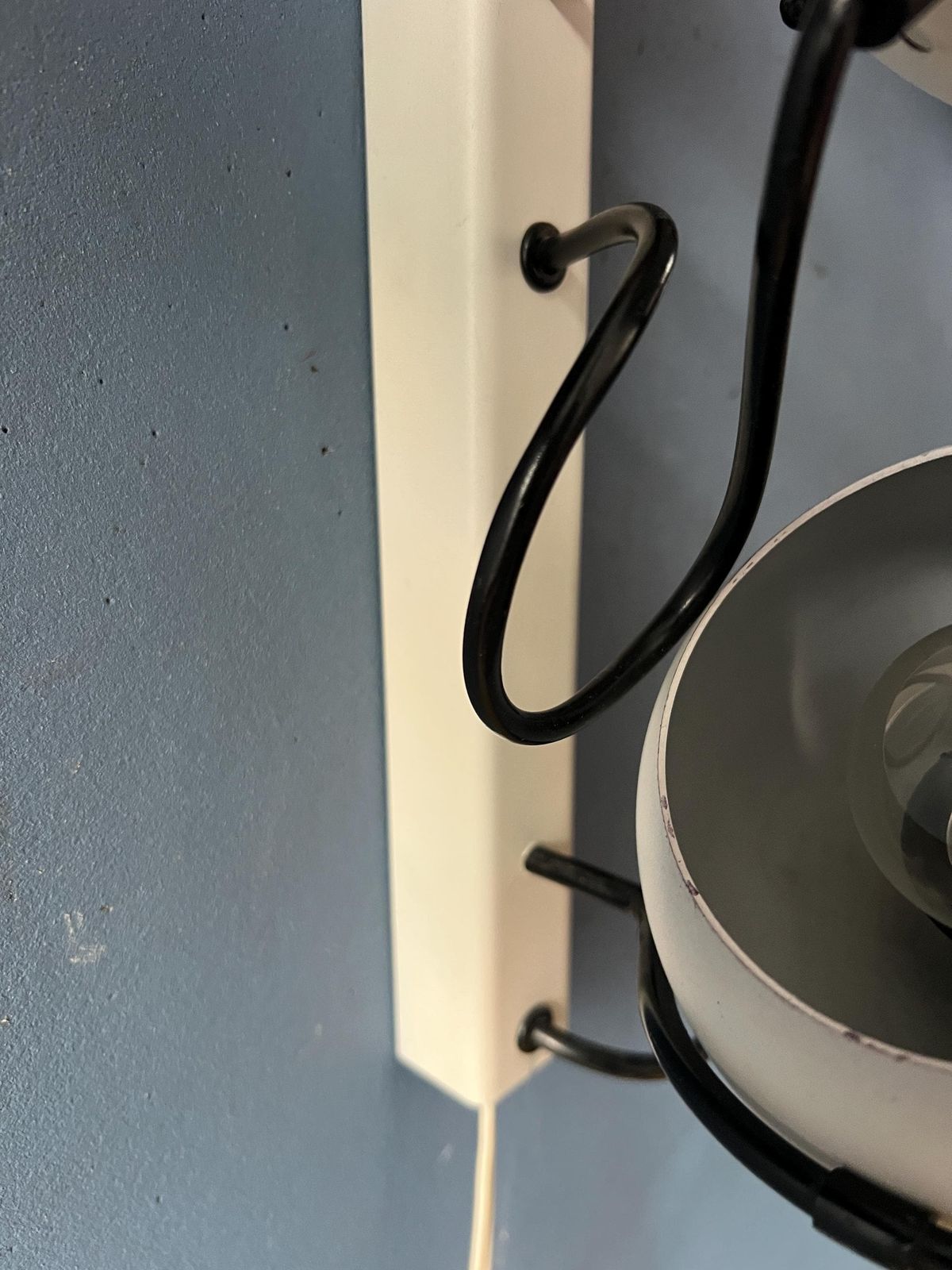 Verlichting Witte Gepo Space Age Eyeball Wandlamp photo