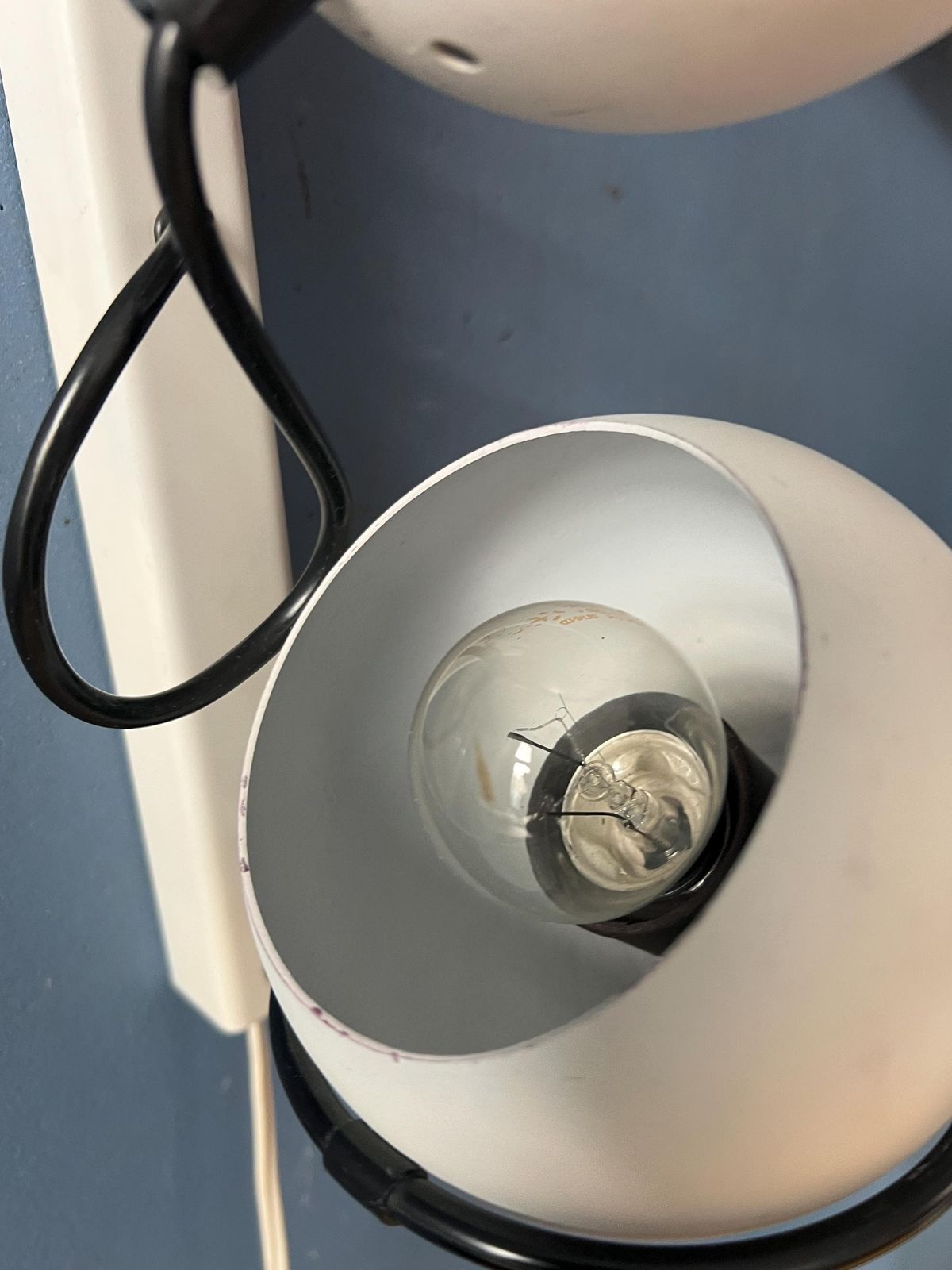 319.0 Witte Gepo Space Age Eyeball Wandlamp photo