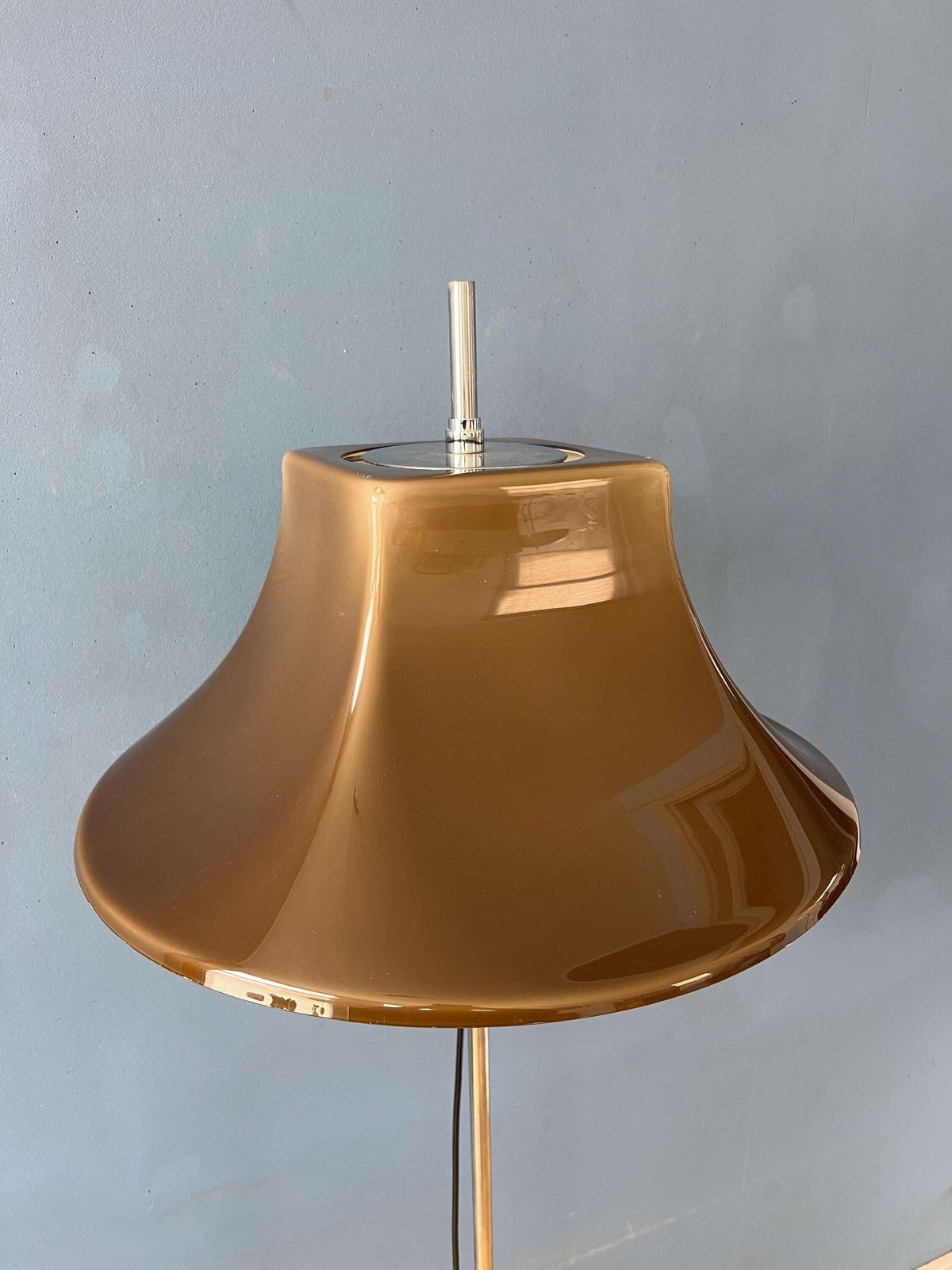Lighting Mid Century Witch Hat Space Age Floor Lamp By Willem Hagoort photo