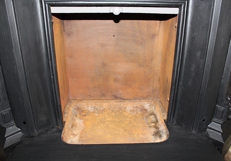 3582.34 Cast Iron & Iron Fireplace 1920 photo
