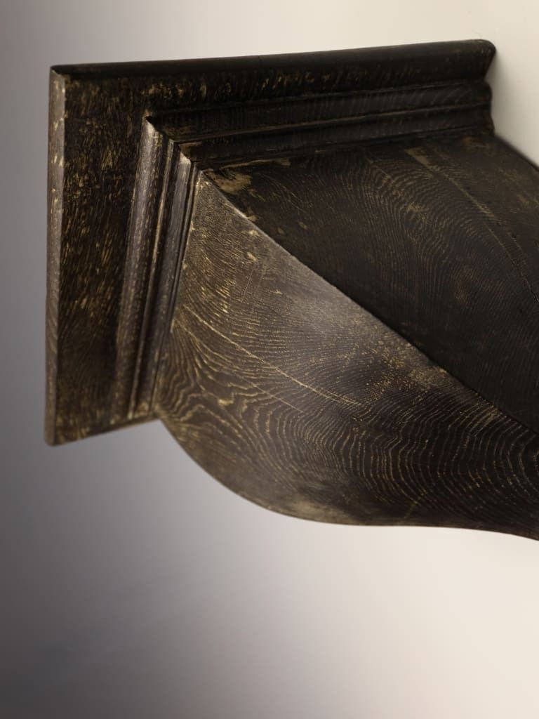 A Monumental 19th Century Solid Oak French Convent Display Shelf photo buy