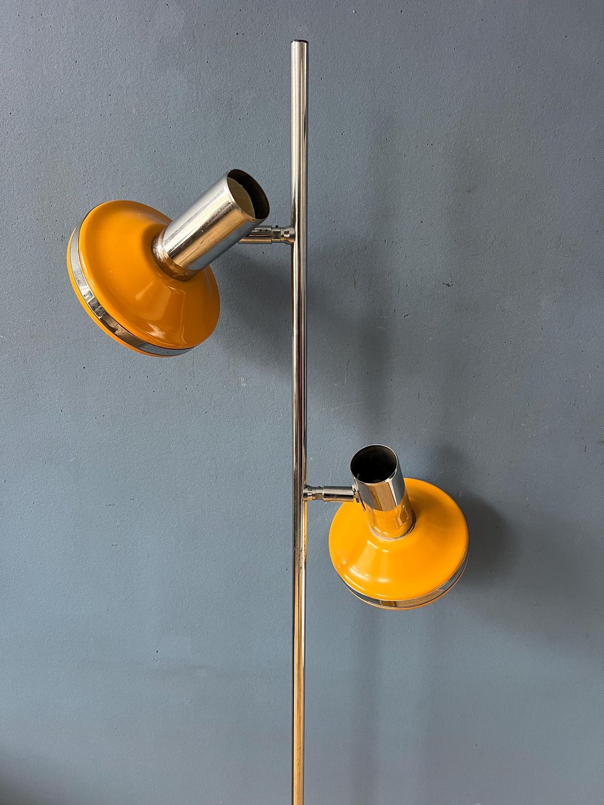 Mid Century Space Age Hustadt Leuchten Floor Lamp photo vintage