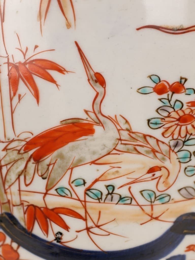 photo furniture A Charming Meiji Period Japanese Imari Porcelain Table Lamp