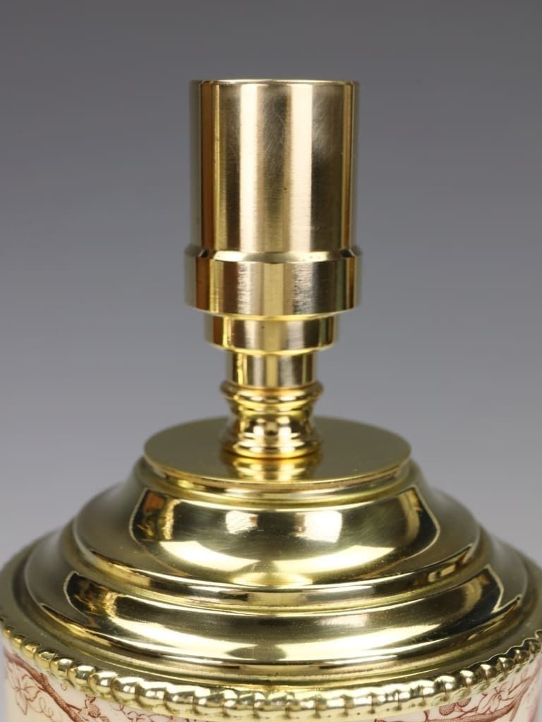 photo buy Exceptional Pair Of French Faience Table Lamps By Keller & Guérin, Lunéville, Circa 1900