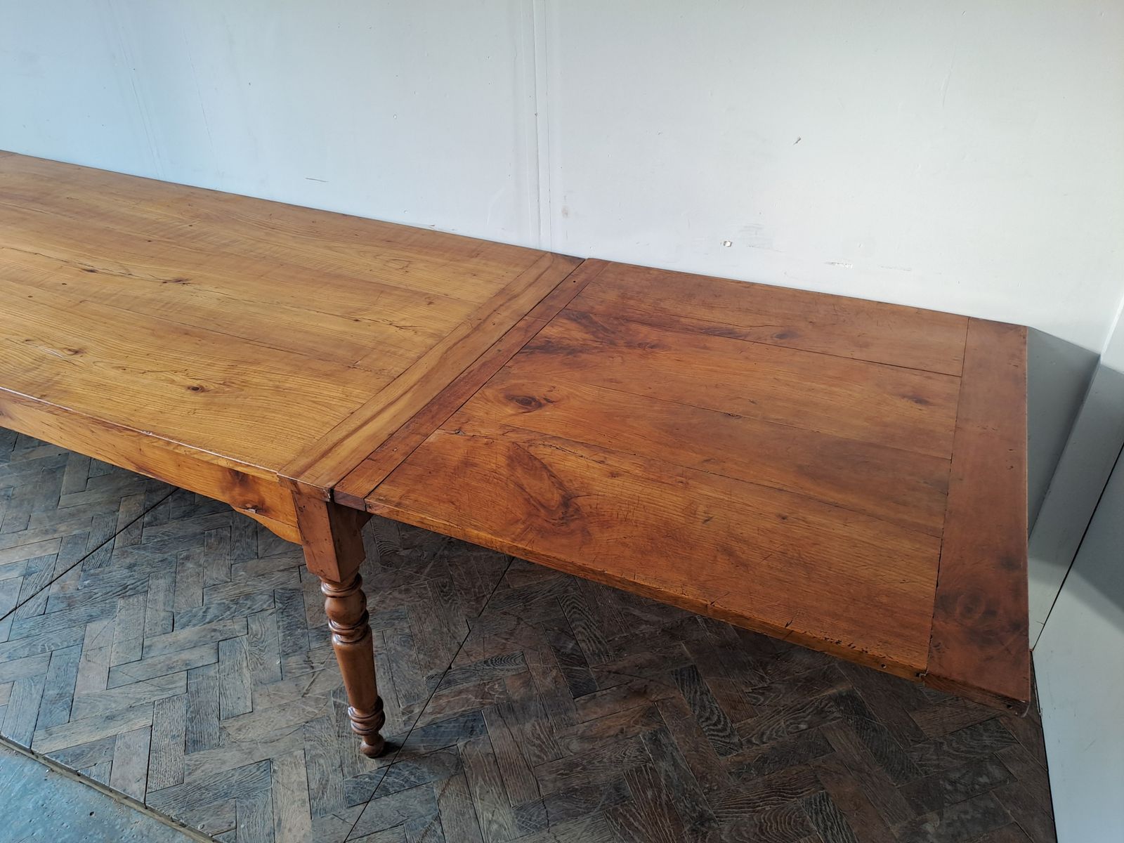 Mid 19th Century French Cherrywood Farmhouse Table photo vinterior