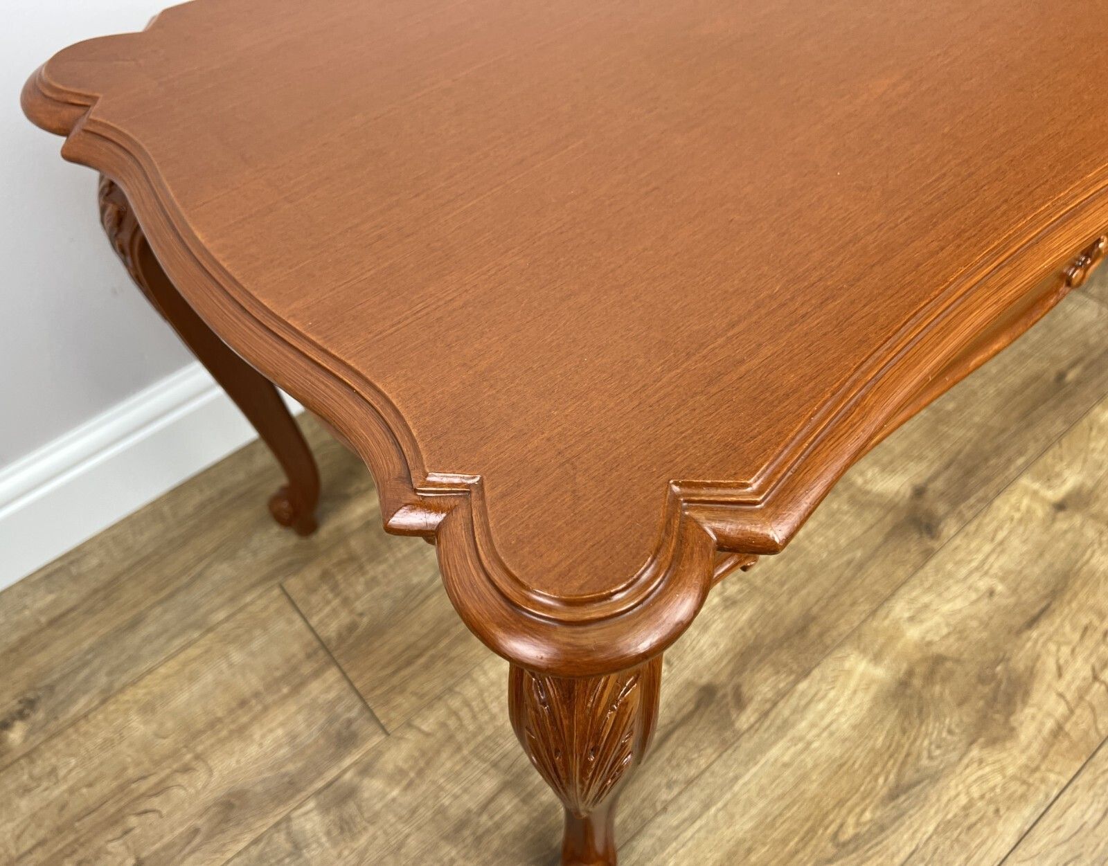 Furniture Coffee Table Vintage French Louis Style Carved Coffee Table Lot 4969. photo
