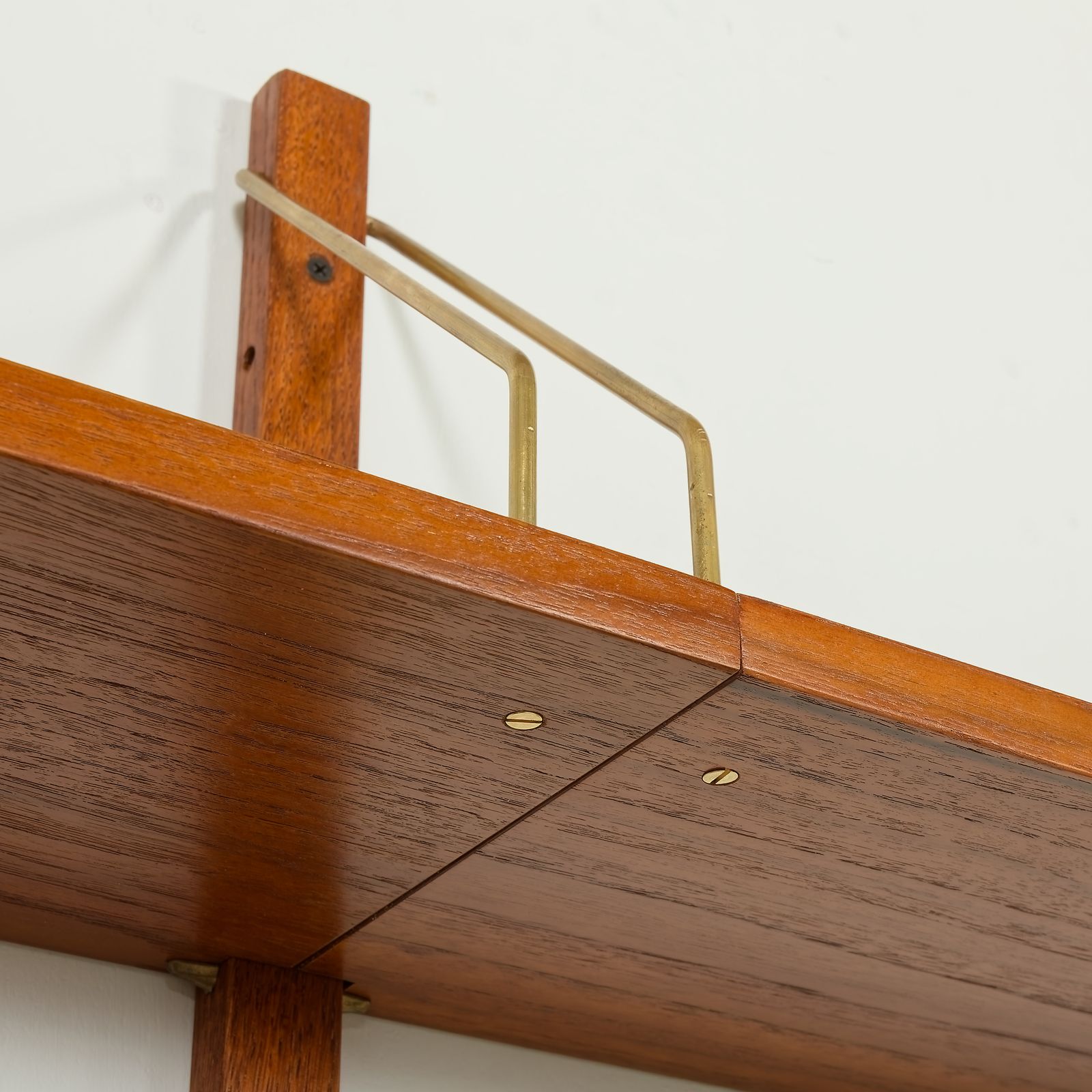 photo furniture Danish Vintage Teak Wall Unit Attr. To Preben Sorensen, 1960s