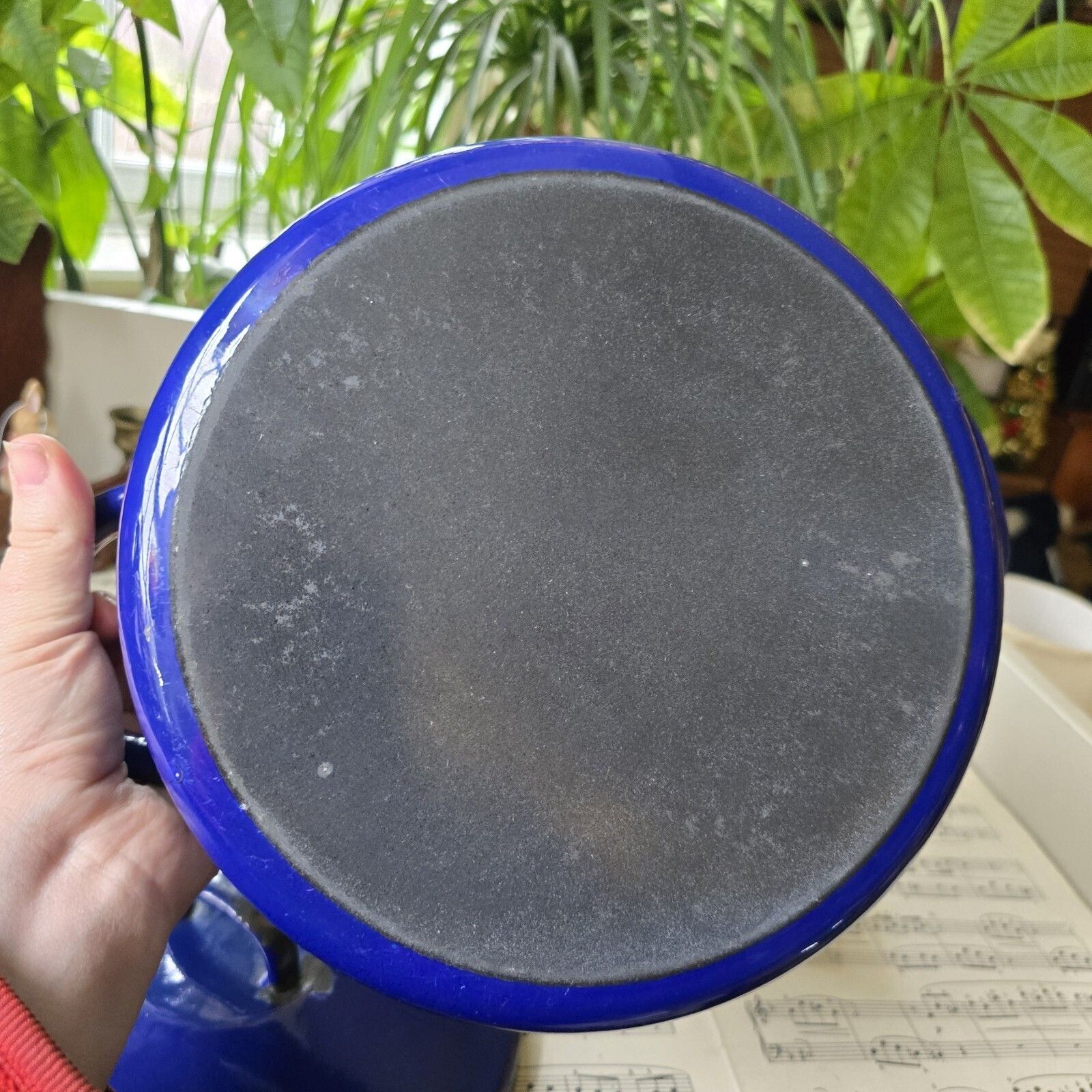 photo furniture Vintage Ian Logan Salome Casserole Stock Pot Enamelware Flower Power 1960s Rare