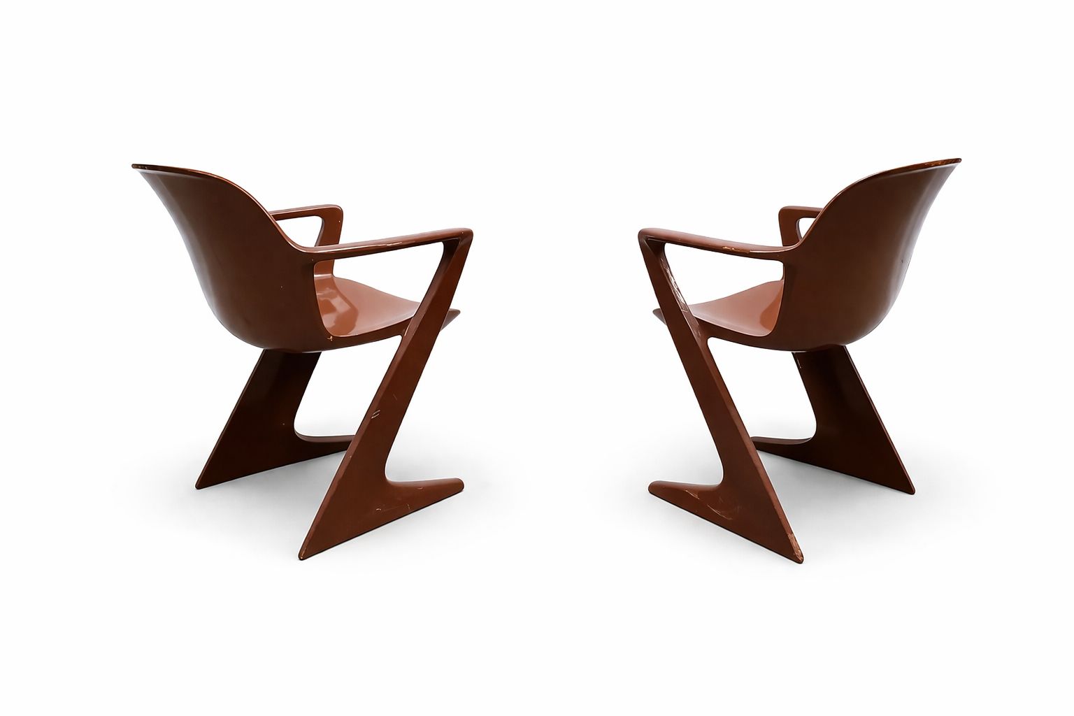 Z “Kangaroo” Chairs By Ernst Moeckl For Horn Collection, Germany 1968 photo vinterior