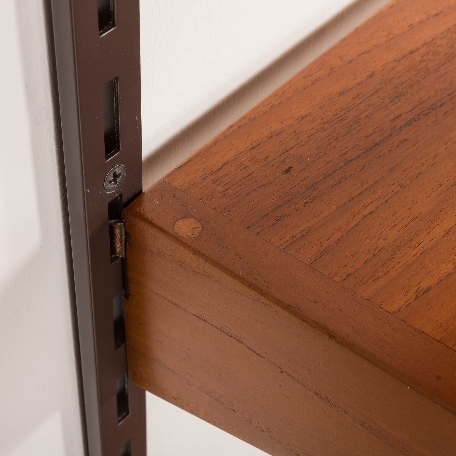 photo furniture Kai Kristiansen Teak Shelving Unit With A Desk, Fm Mobler, Denmark, 1960s