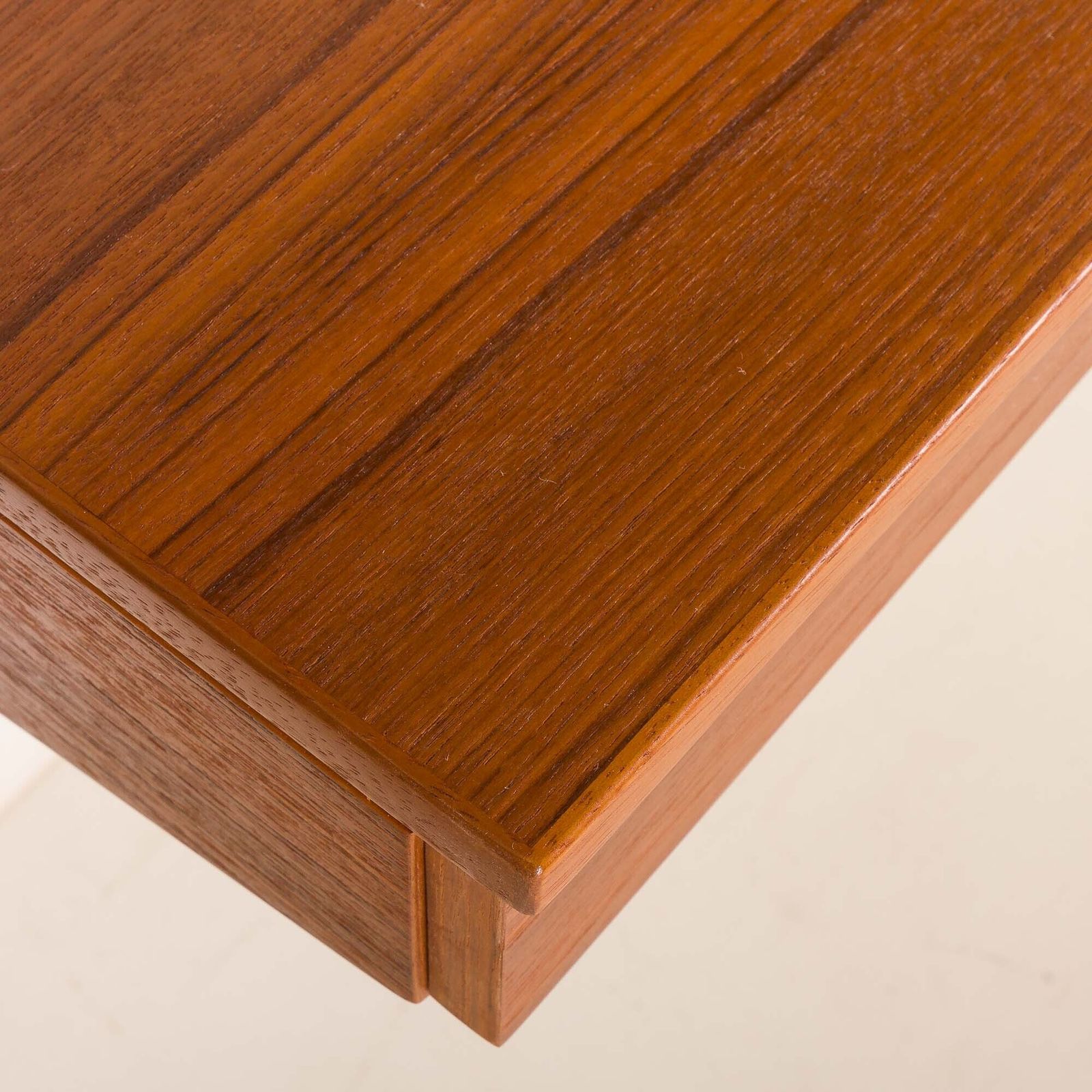 Furniture Kai Kristiansen Teak Shelving Unit With A Desk, Fm Mobler, Denmark, 1960s photo
