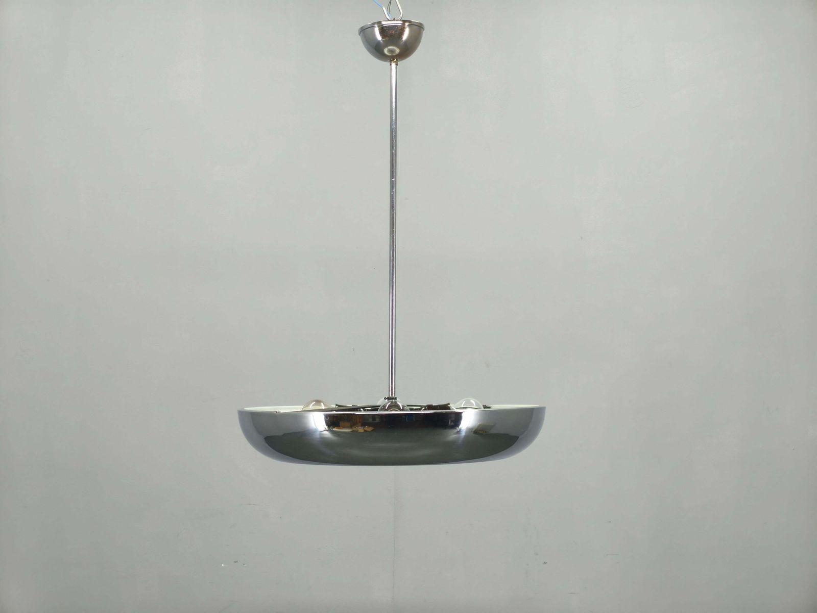 Bauhaus Ufo Chandelier By Josef Hurka For Napako, 1930s photo furniture