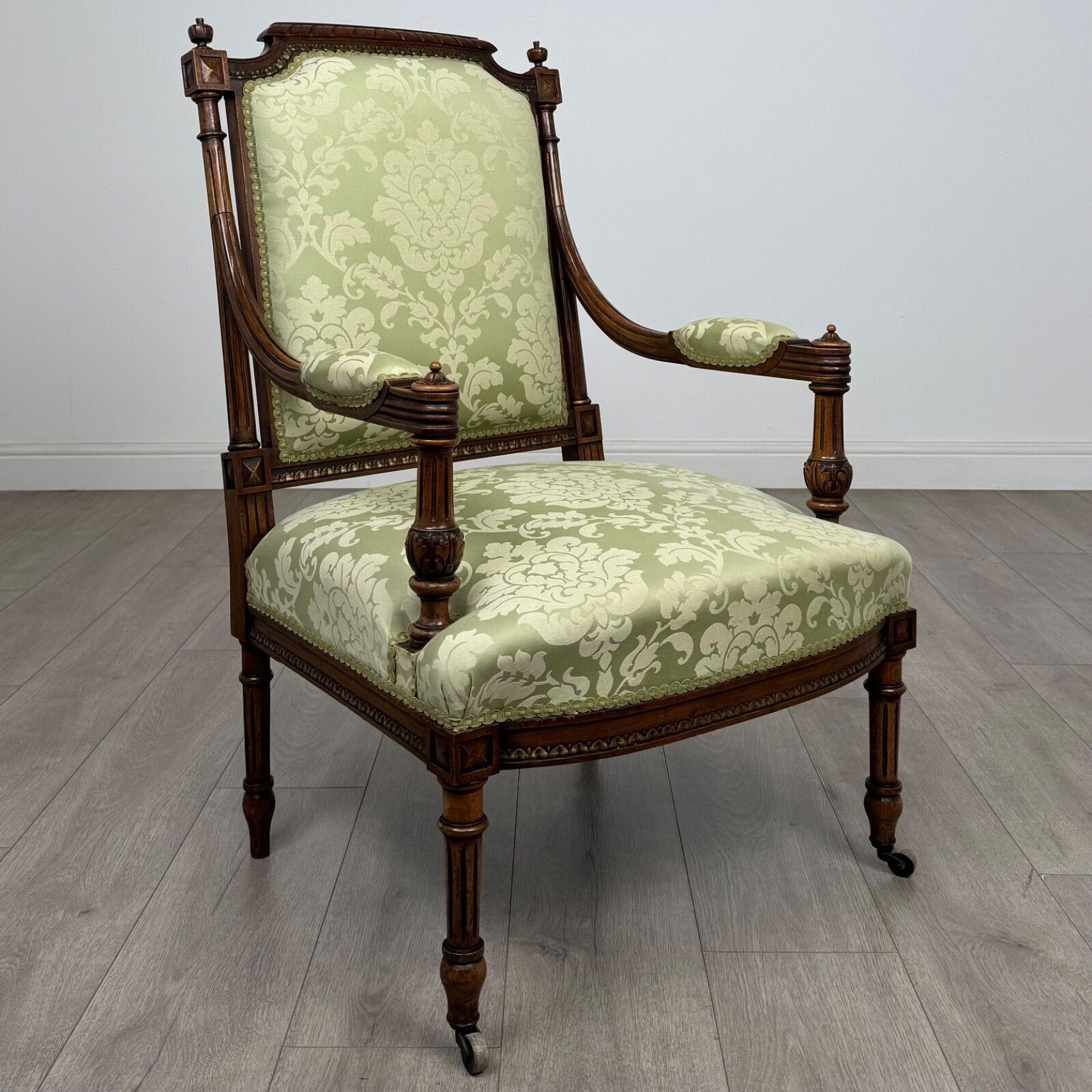 Antique 19th Century French Open Armchair In Walnut photo buy