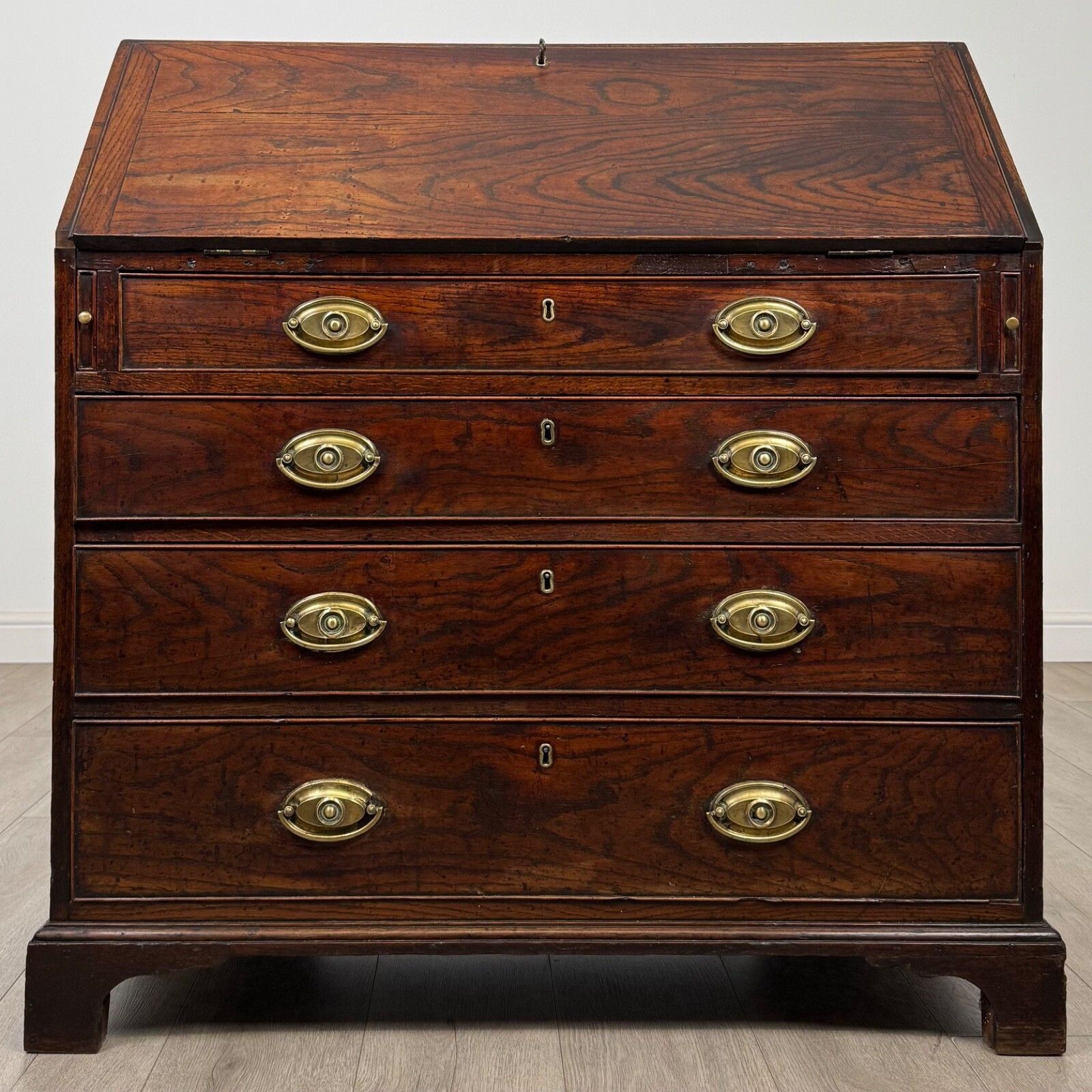 Antique 18th Century Georgian Oak Bureau