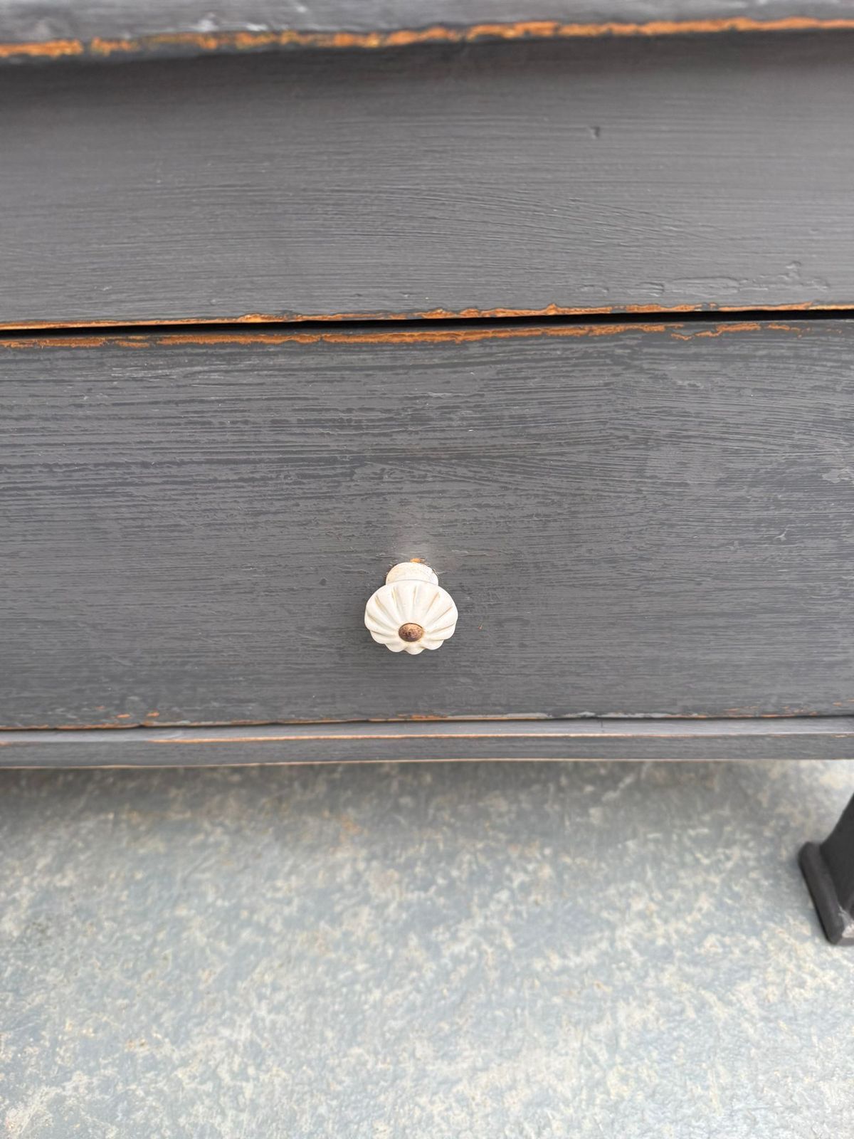 photo furniture A Lovely Genuine Antique Pine Hungarian Painted Grey Bench