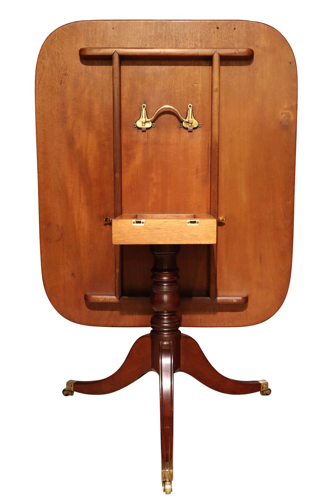 Fine Regency Mahogany Tilt Top Breakfast Table With Crossbanded Border photo 748.0