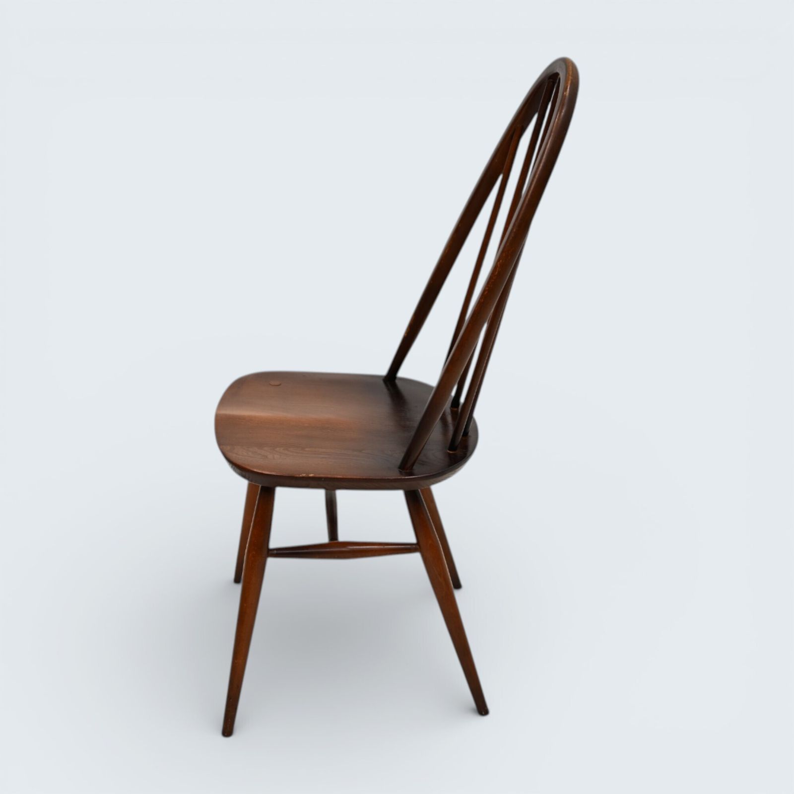 4 Ercol Dining Chairs Windsor Quaker Bow Back Vintage C1970s Free Uk Delivery photo vintage