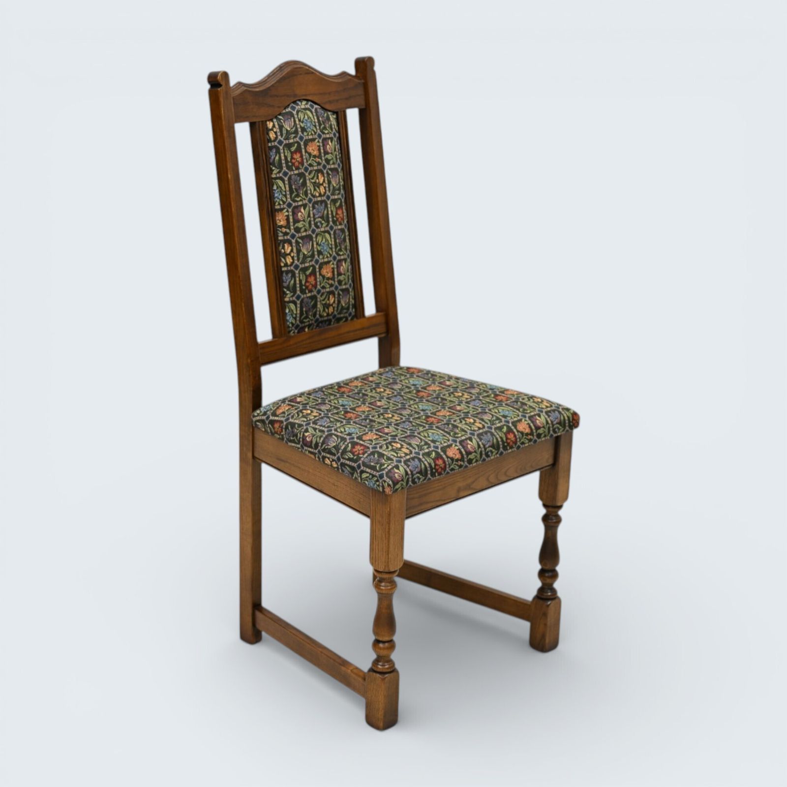 Furniture 4 Old Charm Dining Chairs Widford Green Light Oak Upholstery Free Uk Delivery* photo