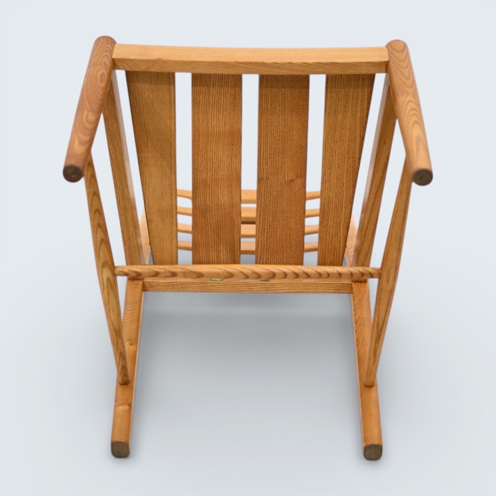 Furniture Ercol Set Of 4 Dining Chairs Light Finish Ladderback 1970s Free Uk Delivery* photo