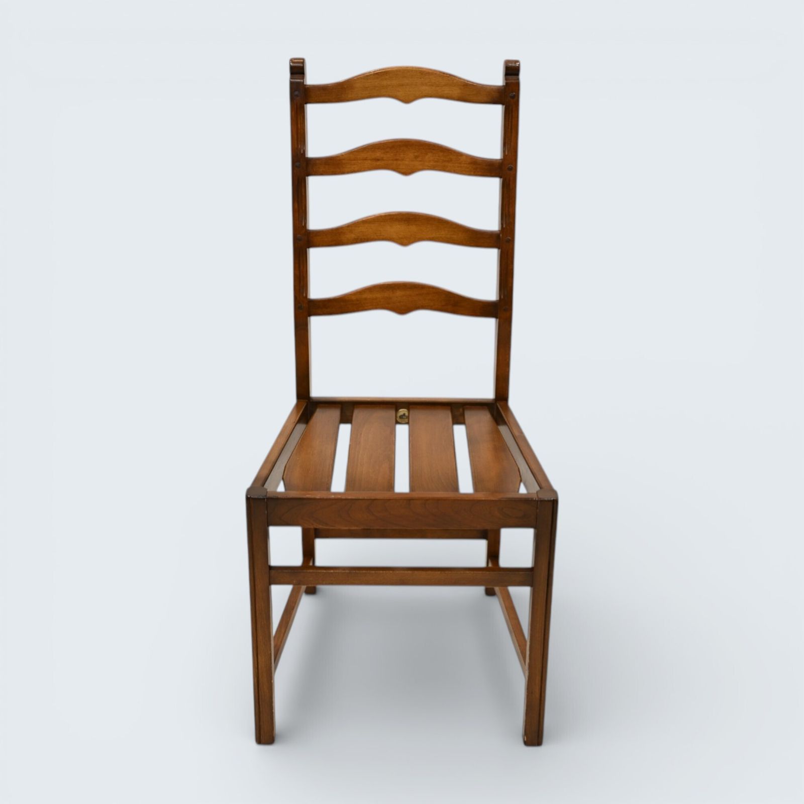 6 Ercol Dining Chairs 1970s Ladderback Inc 2 Carvers Golden Dawn Free Delivery* photo Furniture