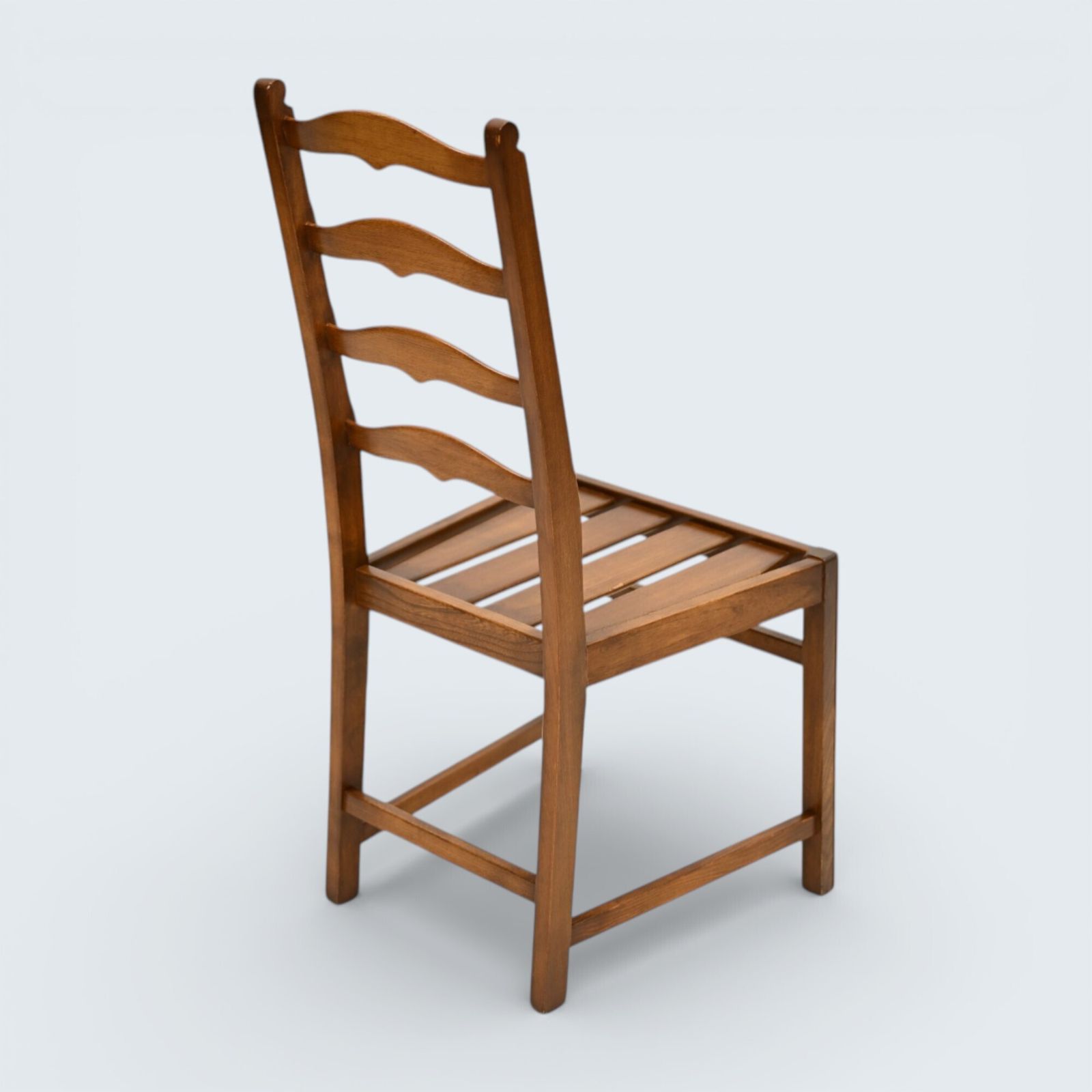 photo furniture 6 Ercol Dining Chairs 1970s Ladderback Inc 2 Carvers Golden Dawn Free Delivery*
