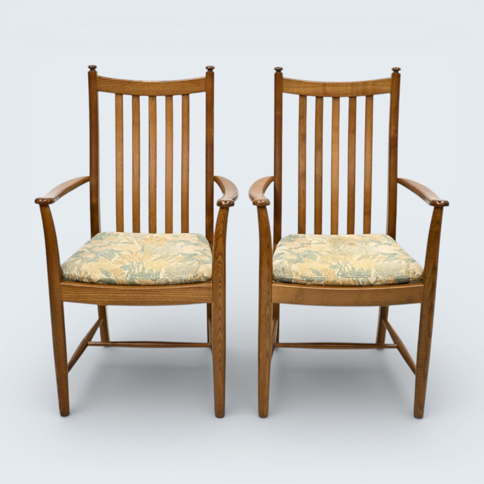 587.0 6 Ercol Dining Chairs Penn Range Model 1138 Golden Dawn Finish Free Uk Delivery* photo