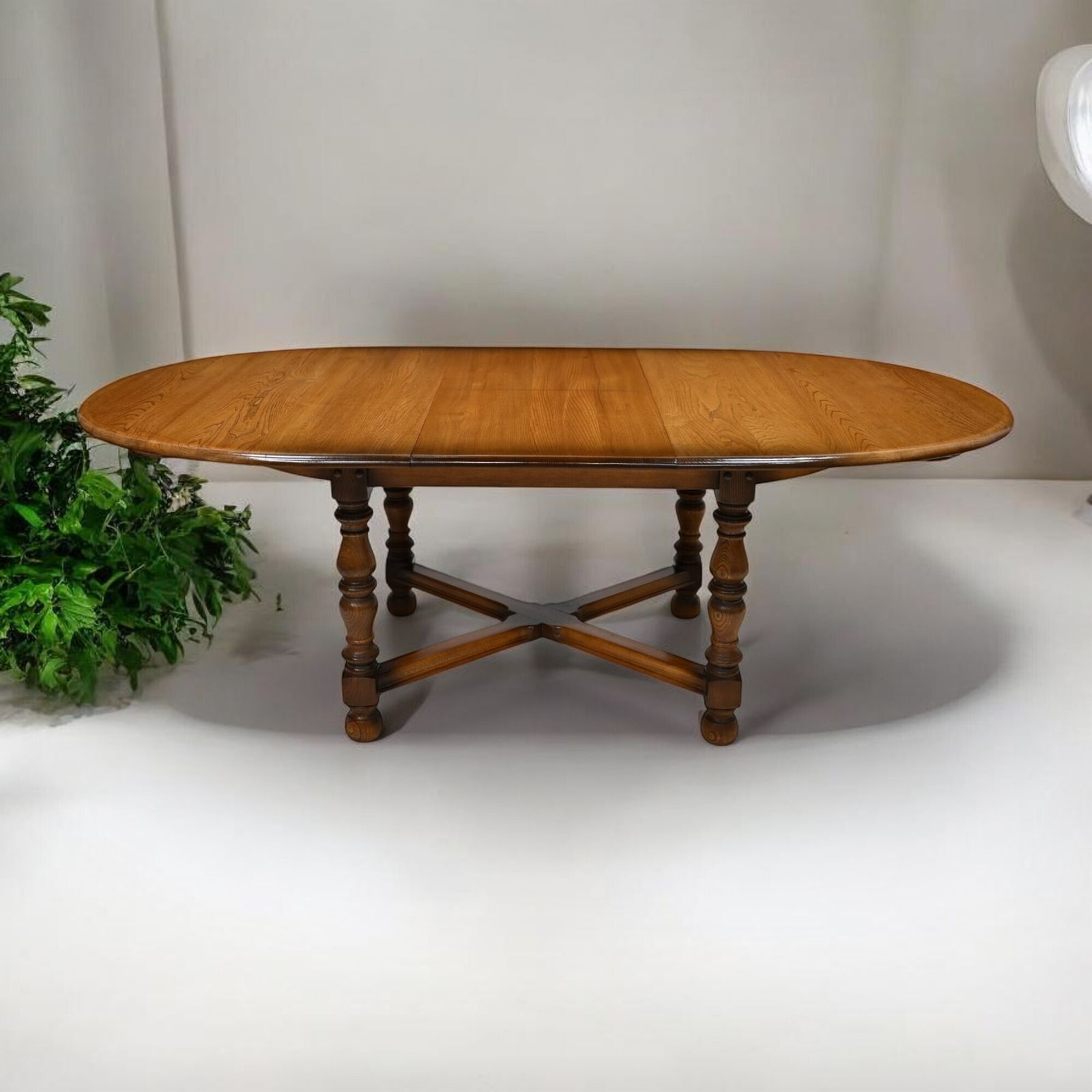 Ercol Woburn Extending Dining Table D End Seats 10 Model 705 Gd Free Uk Delivery