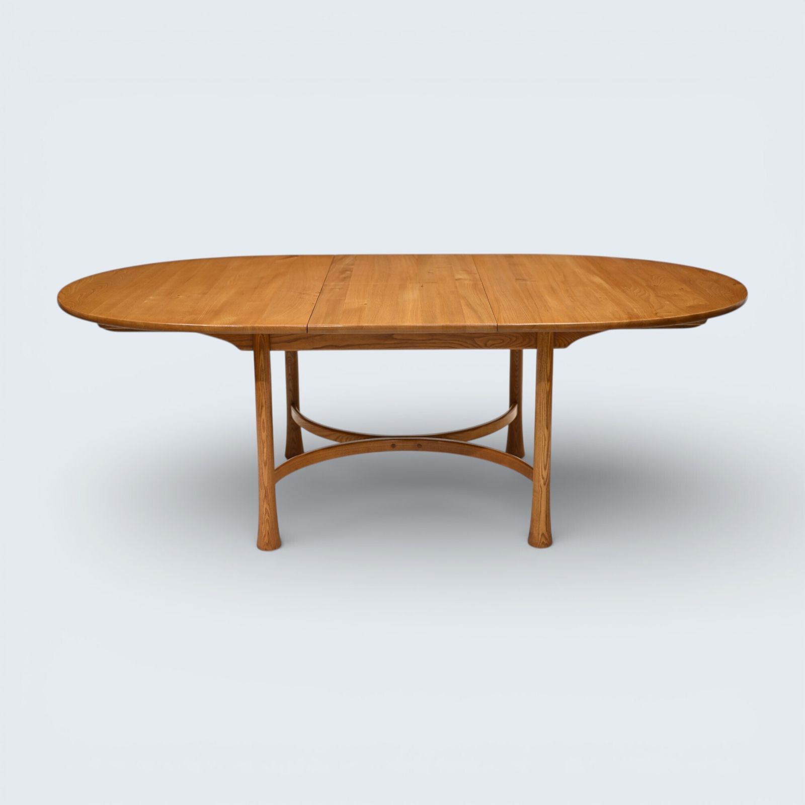 Ercol Saville Dining Table Extending Light Finish 926 Seats 8+ Free Uk Delivery photo vinterior