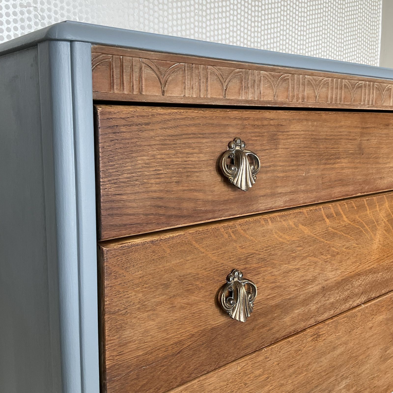 Harris Lebus Mcm Vintage 3 Drawer Chest Of Drawers photo buy