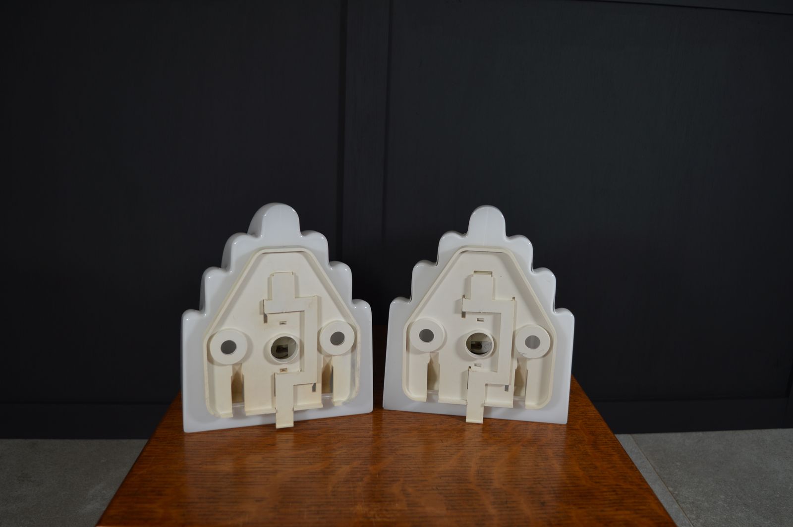 Pair Of Art Deco Revival Kai Wall Lamps By Kazuhide Takaham photo Home Decor