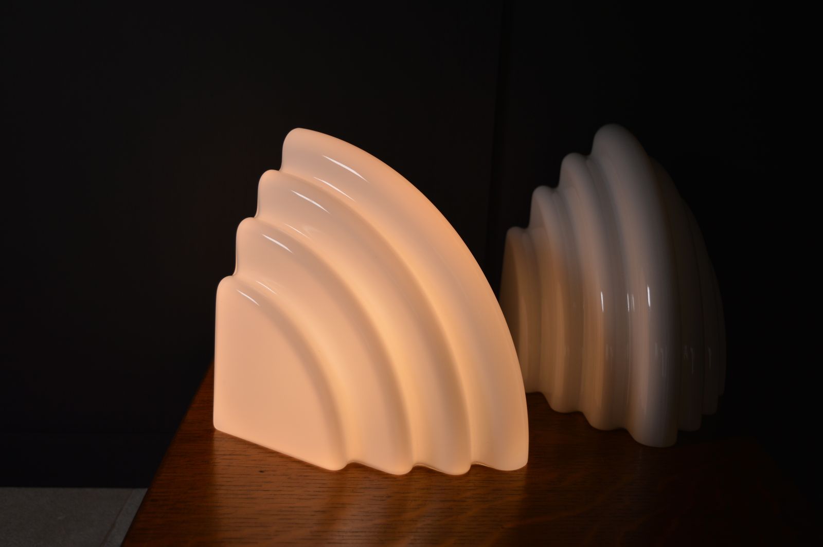photo buy Pair Of Art Deco Revival Kai Wall Lamps By Kazuhide Takaham