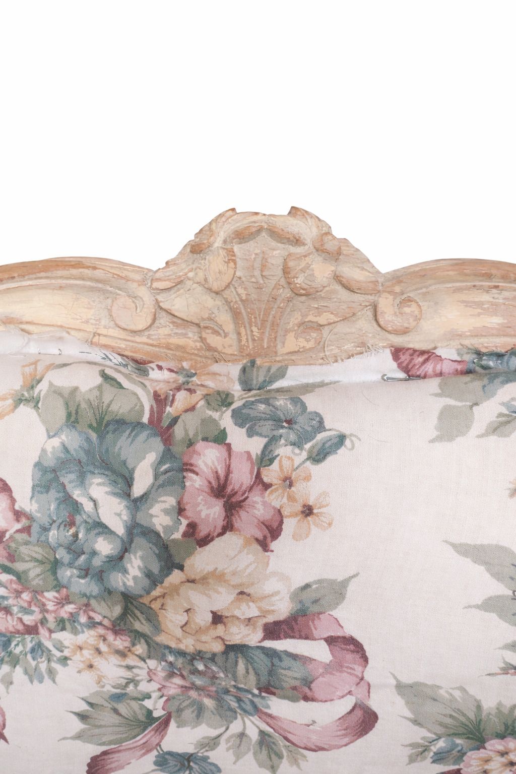 Floral French Demi Corbeille Bed photo Furniture