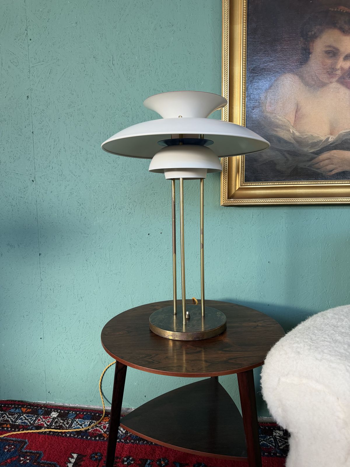 Rare Original Ph 5 Table Lamp By Poul Henningsen, Manufactured By Louis Poulsen photo 1250.0