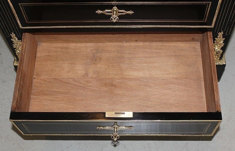 Napoleon III Secretary In Blackened Wood 19th photo buy